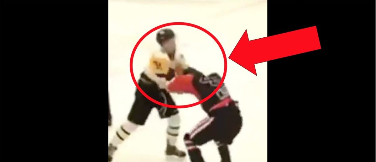 Brutal Hockey Fight Goes Viral On Twitter The Daily Caller