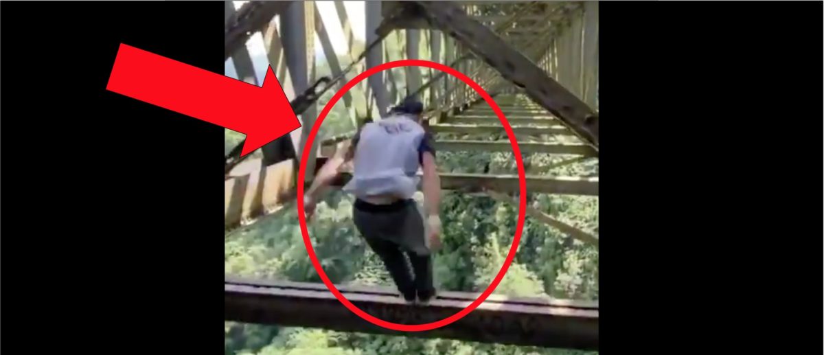 man jumps off bridge 2021