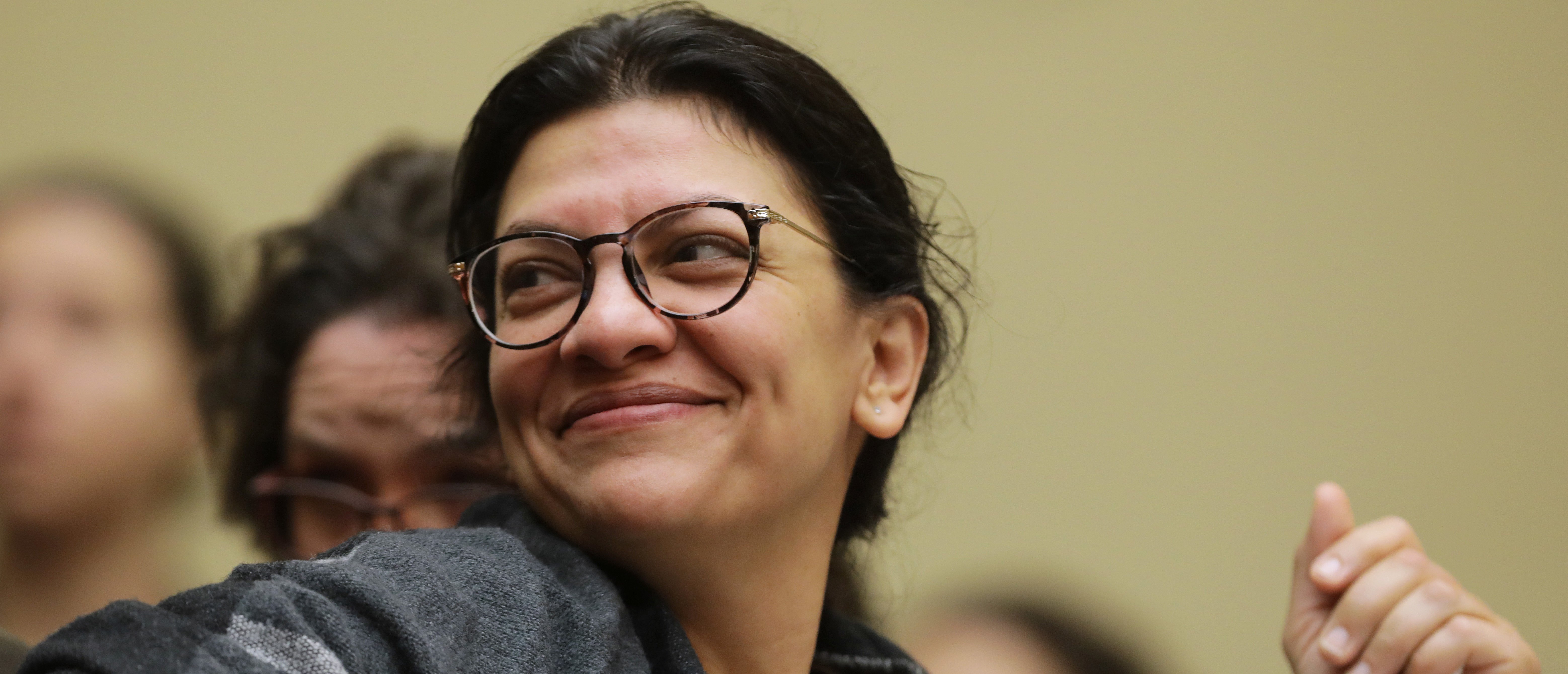 WASHINGTON, DC - JANUARY 09: House Oversight and Reform Committee member Rep. Rashida Tlaib (D-MI) attends a hearing about the 2020 census in the Rayburn House Office Building on Capitol Hill January 09, 2020 in Washington, DC. The committee heard testimony about 'hard-to-reach' communities and how the federal government could work to gather better census data from under-reported groups like Asian Americans, Native Americans, African Americans and recent immigrants. (Photo by Chip Somodevilla/Getty Images)
