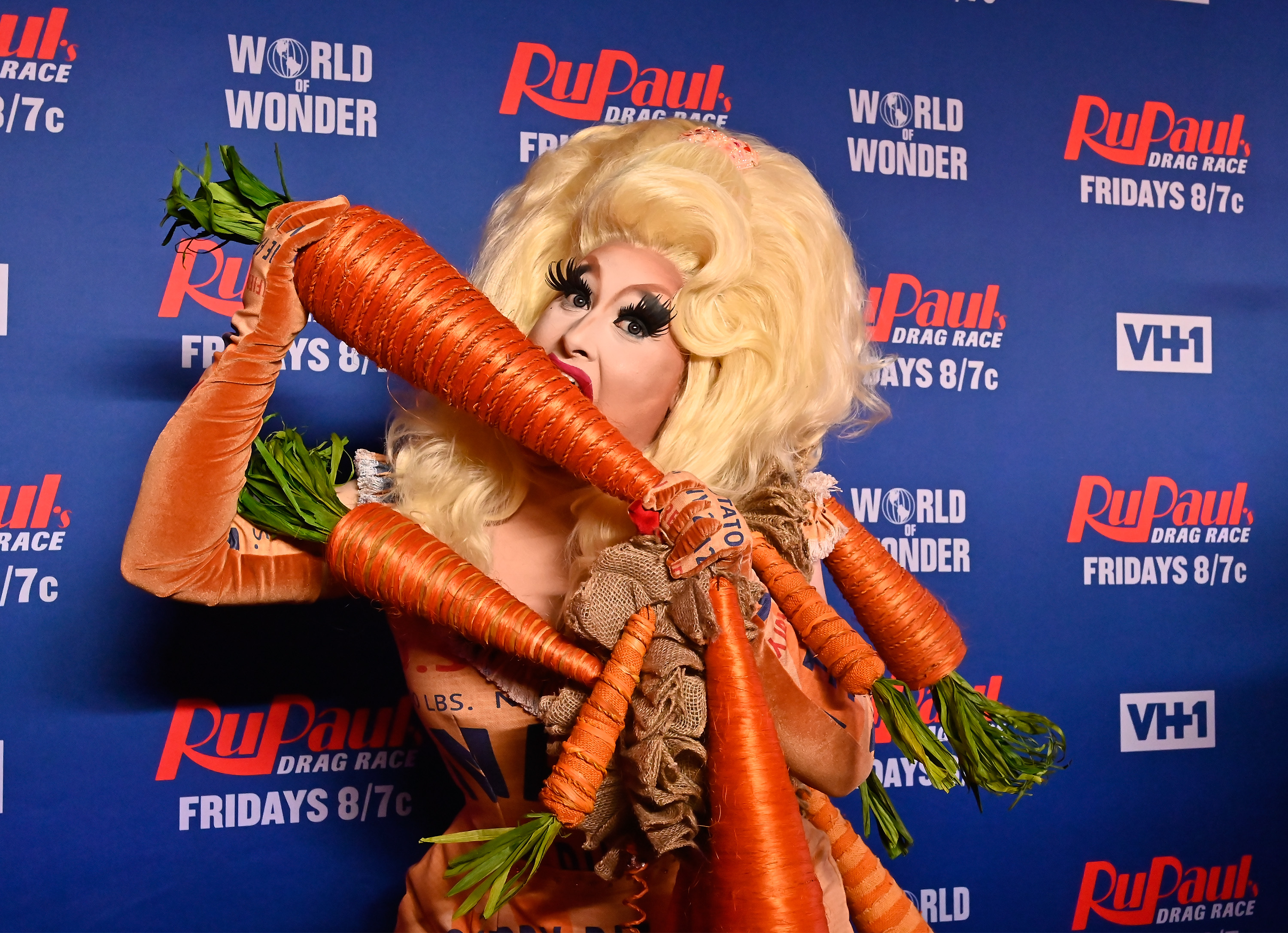 Sherry Pie attends 'RuPaul's Drag Race Season 12' meet the queens at TRL Studios on February 26, 2020 (Photo by Astrid Stawiarz/Getty Images for VH1 "RuPaul's Drag Race")