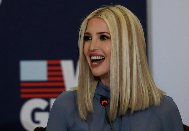 White House senior adviser Ivanka Trump co-hosts an event celebrating the anniversary of the White House's Womenís Global Development and Prosperity (W-GDP) initiative at the State Department in Washington, U.S., February 12, 2020. REUTERS/Leah Millis