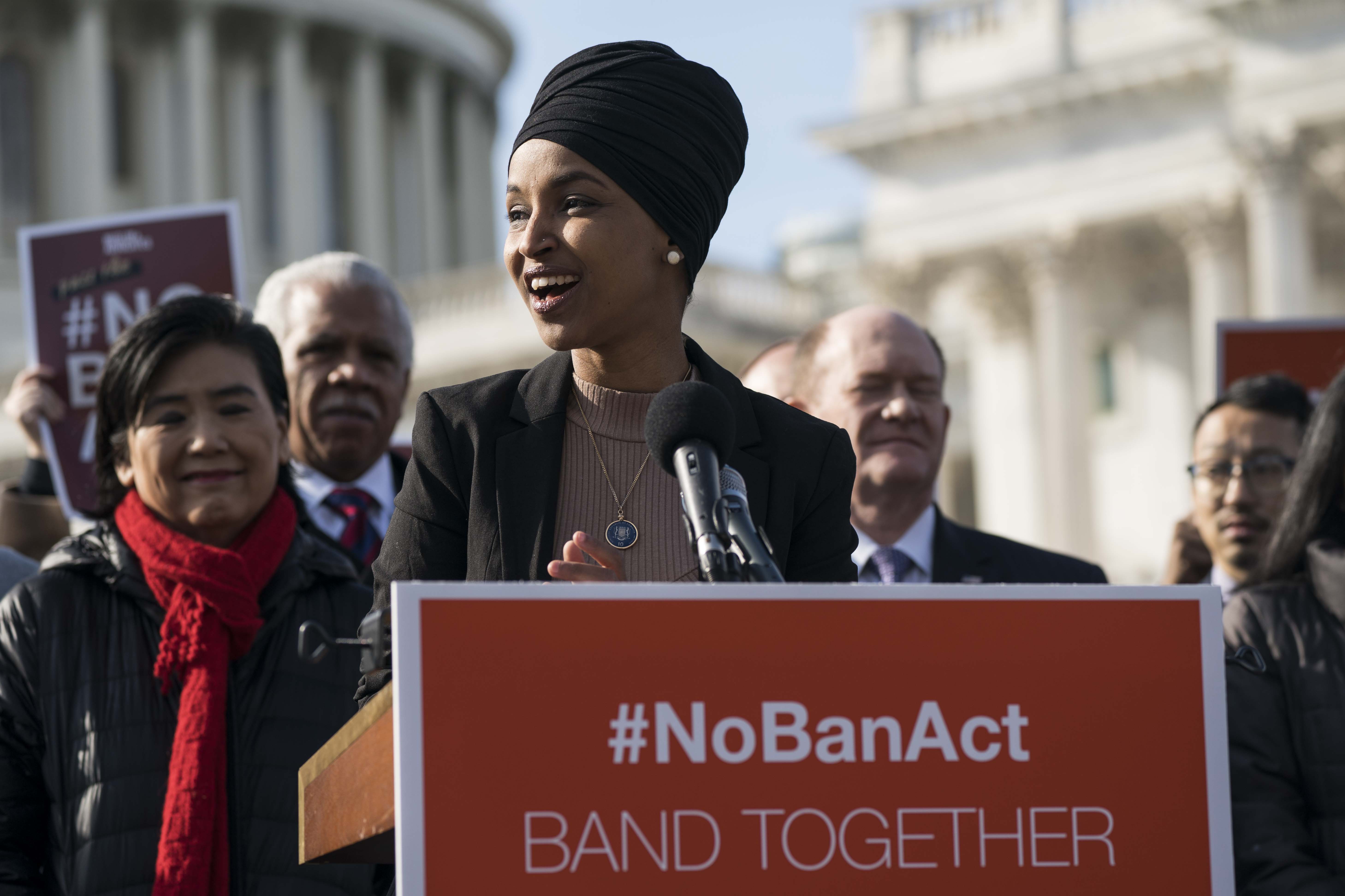 Congressional Democrats Hold Press Conference To Call For Passage Of NO BAN Act