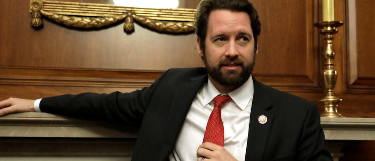 U.S. Rep. Joe Cunningham (D-SC) poses for a picture before his interview for Reuters on Capitol Hill in Washington, U.S., February 26, 2019. Picture taken February 26, 2019. REUTERS/Yuri Gripas - RC1E2DD20200