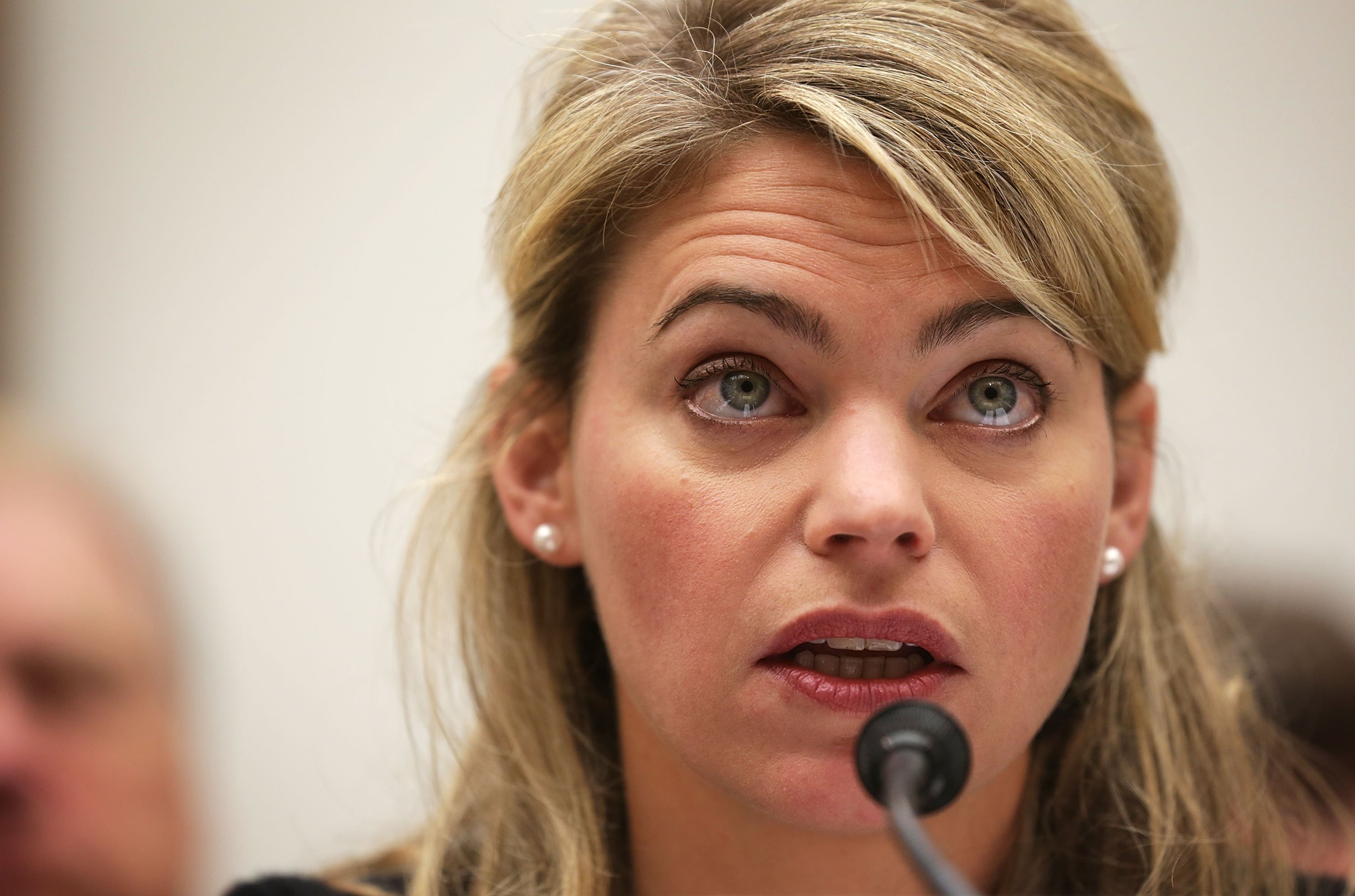 Sarah Feinberg testifies during a hearing before the House Transportation and Infrastructure Committee in 2015 on Capitol Hill.(Photo: Alex Wong/Getty Images)