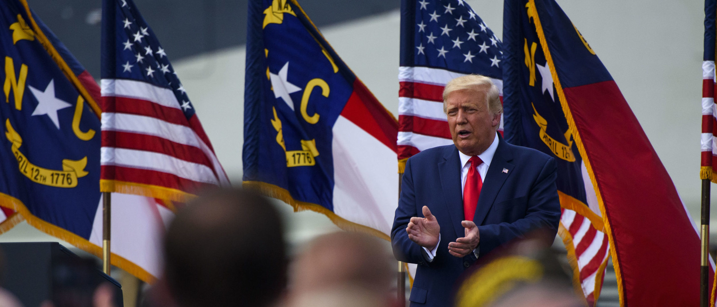 Trump Holds Tele-Rally For North Carolina, Says Biden Is A ‘Puppet’ Of ‘Radical Left-Wing’ thumbnail