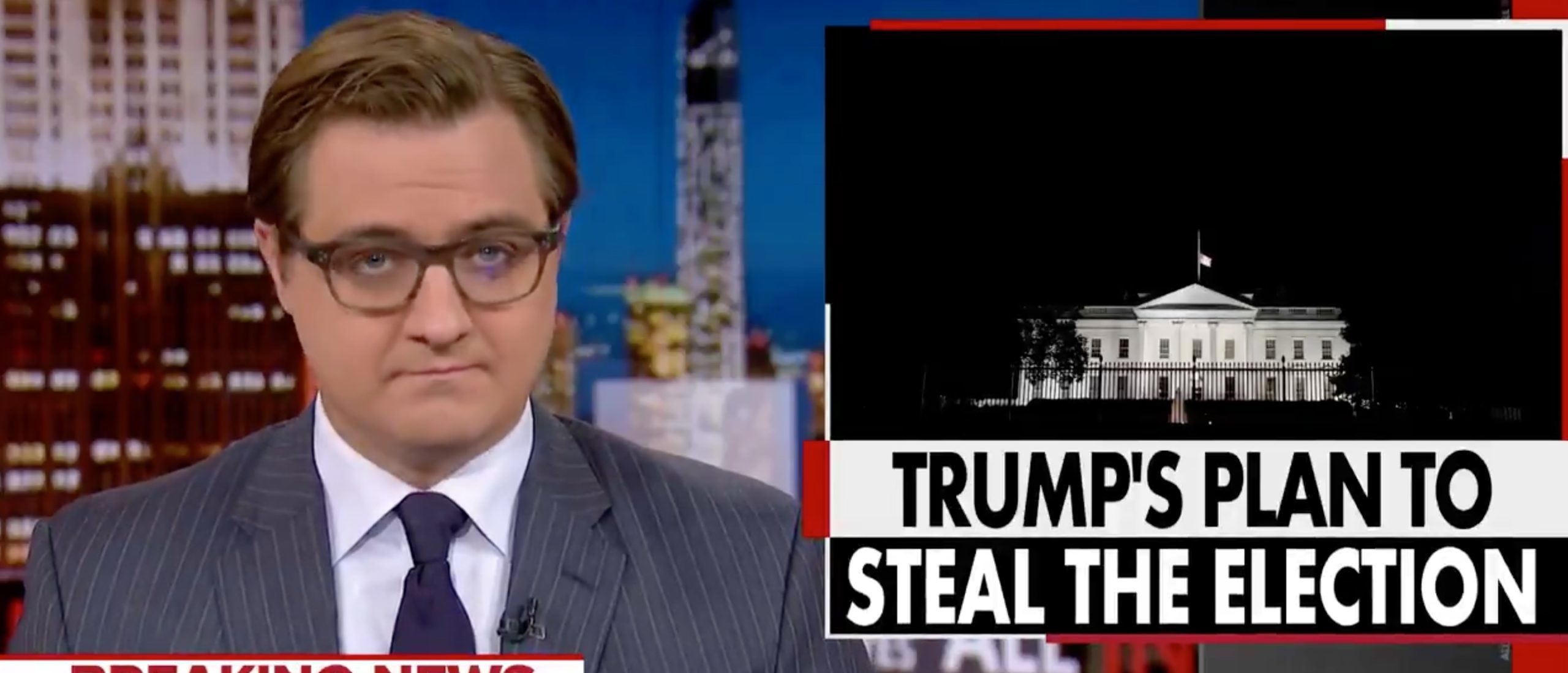 MSNBC Host Chris Hayes Says Trump Supporters Are ‘Colluding With Evil