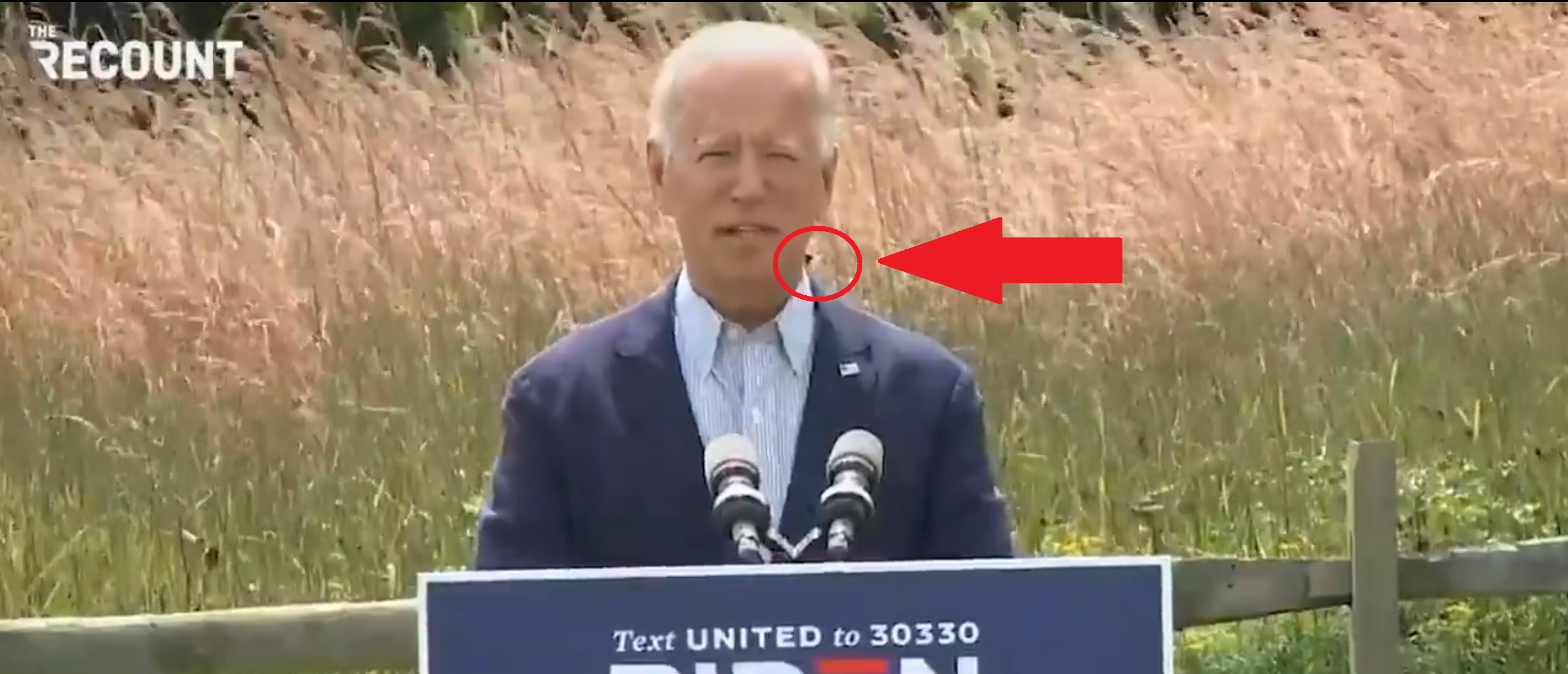 Huge Bug Lands On Joe Biden During ‘Environmental Justice’ Speech | The