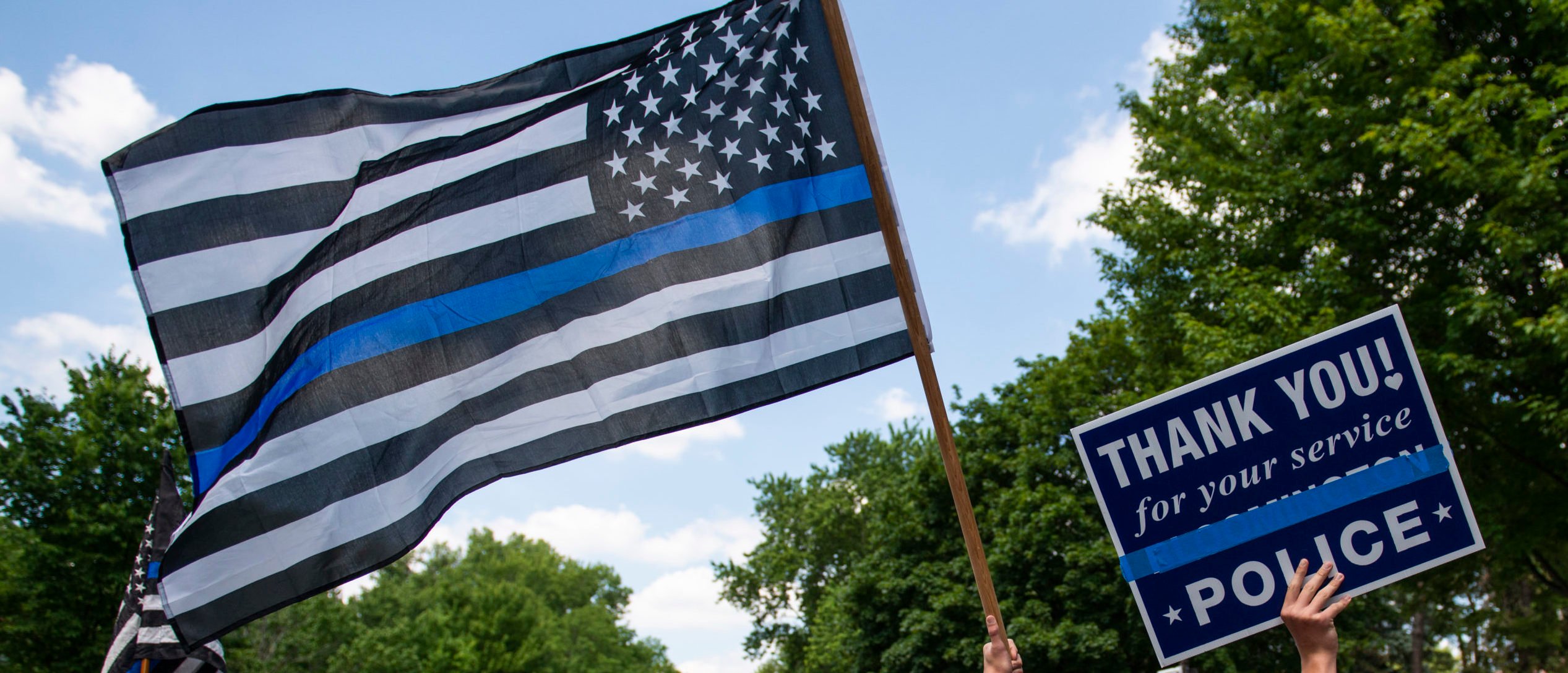 Politifact Agrees With Calling ‘Thin Blue Line’ Flag ‘Anti-Black Lives