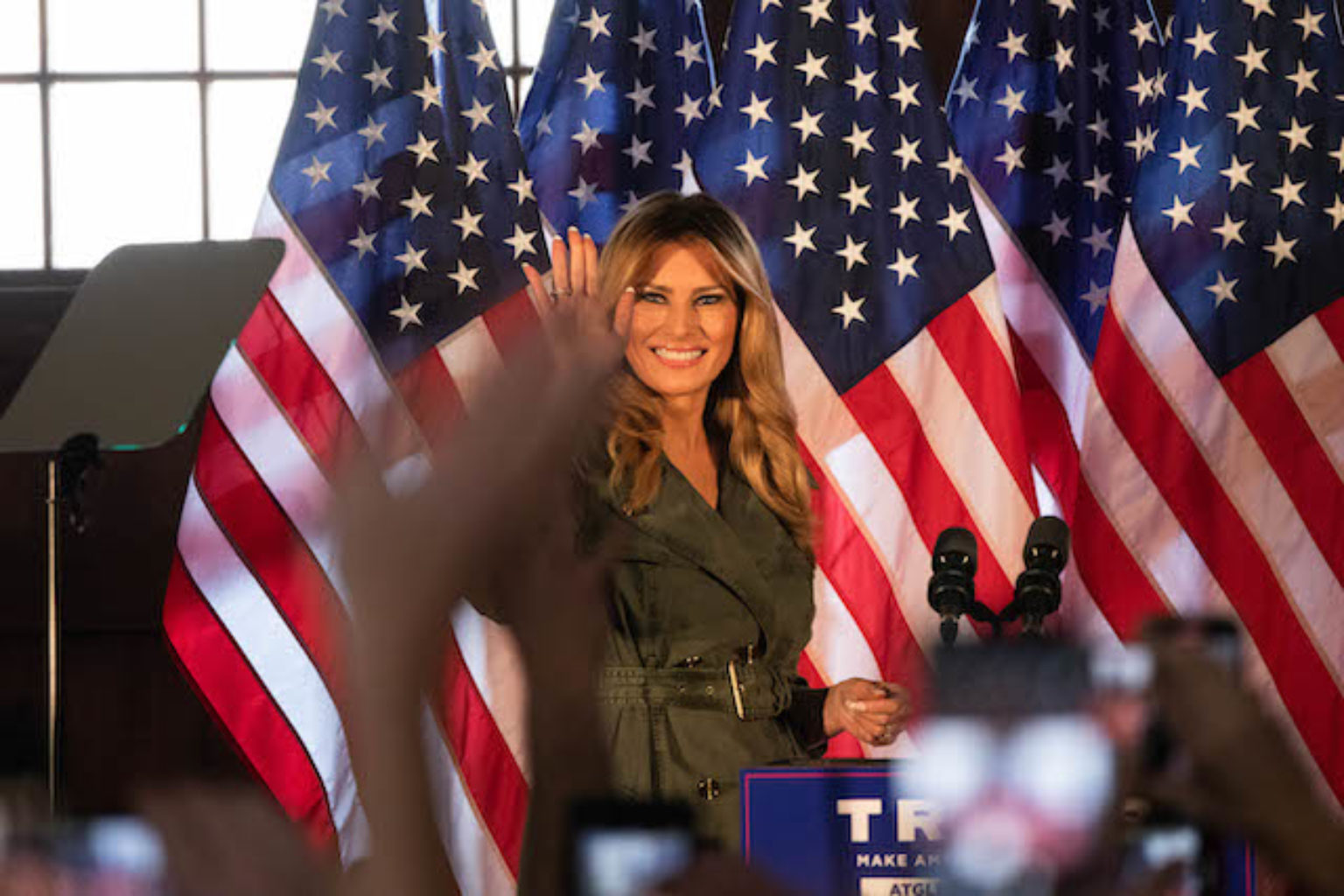 EXCLUSIVE: Melania Hitting Campaign Trail With Solo Stops In PA And WI ...