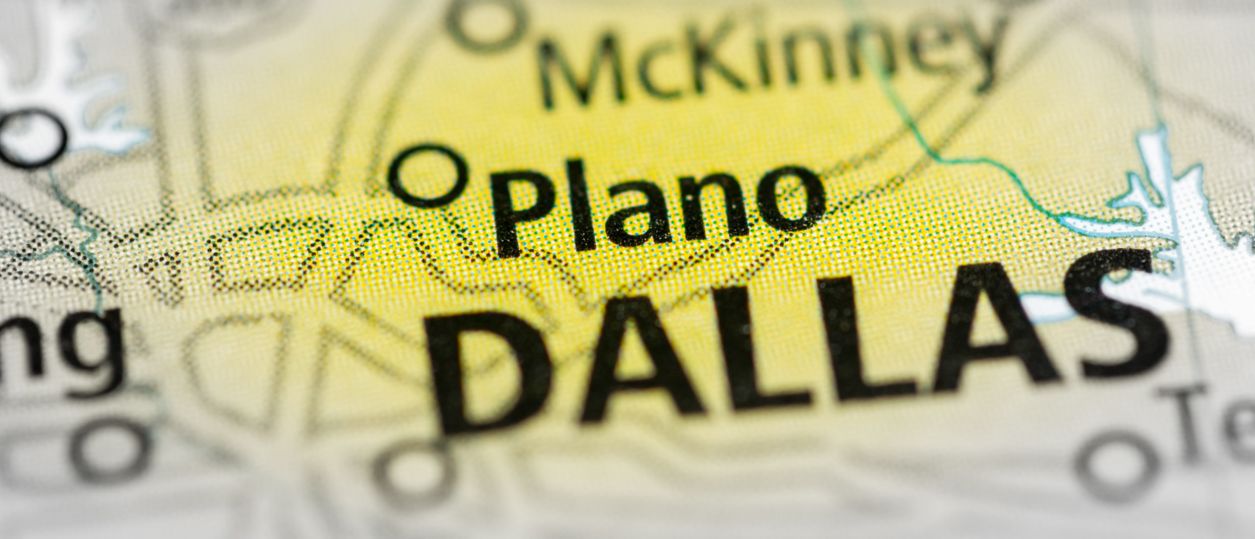 Plano, Texas by SevenMaps. Shutterstock.