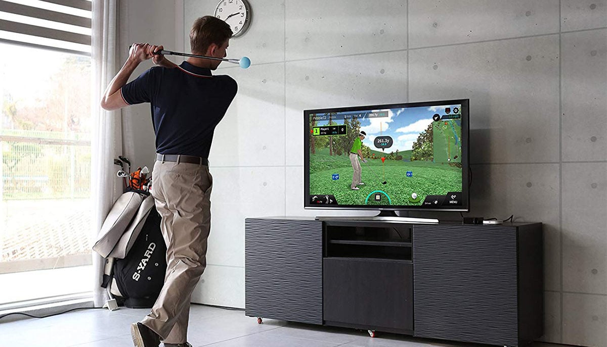 living room golf game