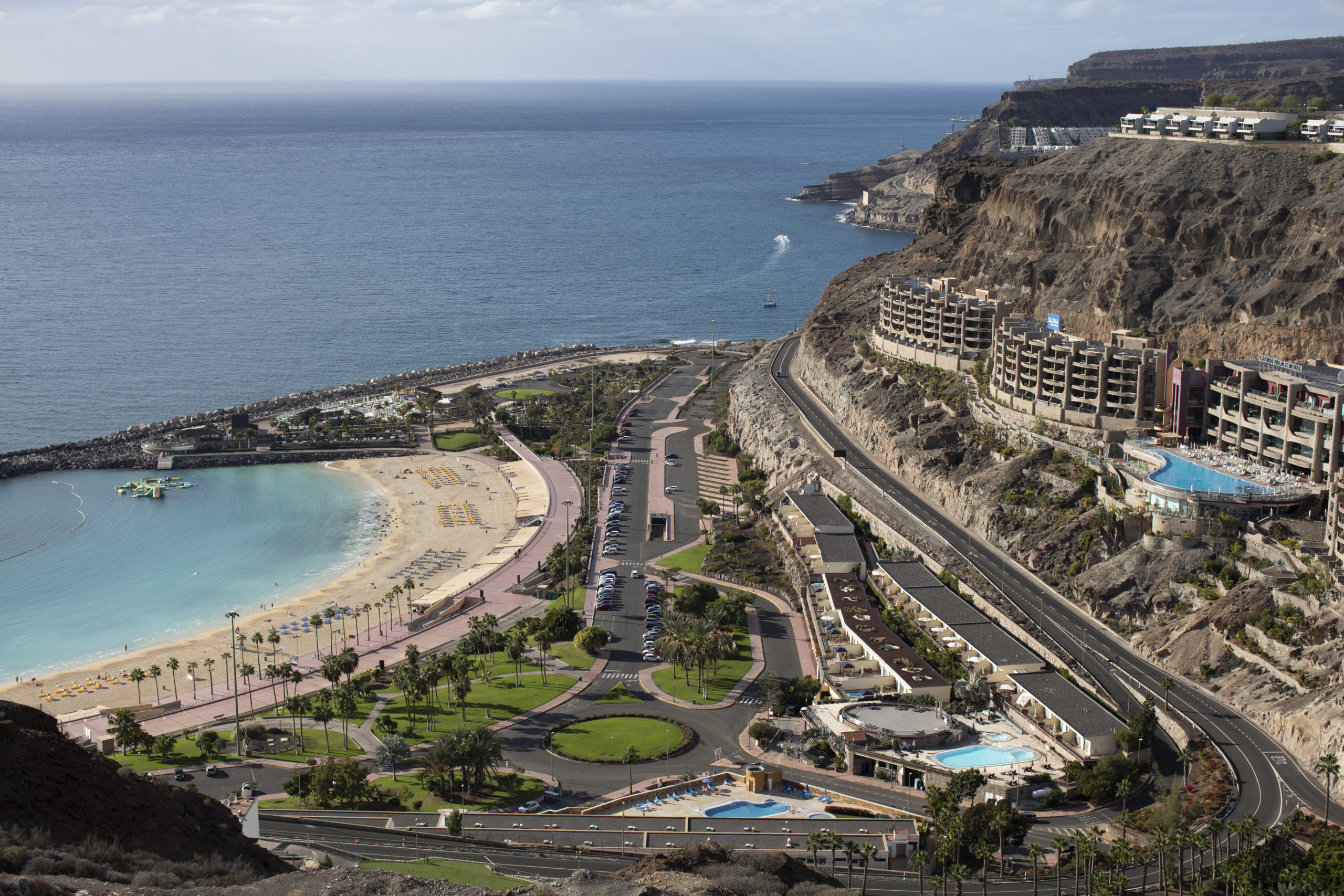 A view of Puerto Rico de Gran Canaria. (Dan Kitwood/Getty Images)