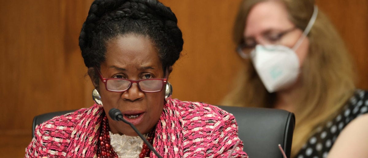 WASHINGTON, DC - SEPTEMBER 17: House Homeland Security Committee member Rep. Shelia Jackson Lee (D-TX) questions witnesses during a hearing on 'worldwide threats to the homeland' in the Rayburn House Office Building on Capitol Hill September 17, 2020 in Washington, DC. Committee Chairman Bennie Thompson (D-MS) said he would issue a subpoena for acting Homeland Security Secretary Chad Wolf after he did not show for the hearing. An August Government Accountability Office report found that Wolf's appointment by the Trump Administration, which has regularly skirted the Senate confirmation process, was invalid and a violation of the Federal Vacancies Reform Act. Chip Somodevilla/Getty Images