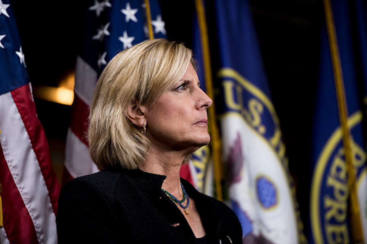 Rep. Claudia Tenney, R-N.Y, participates in the press conference calling on President Trump to declassify the Carter Page FISA applications on Thursday, Sept. 6, 2018. (Photo By Bill Clark/CQ Roll Call)