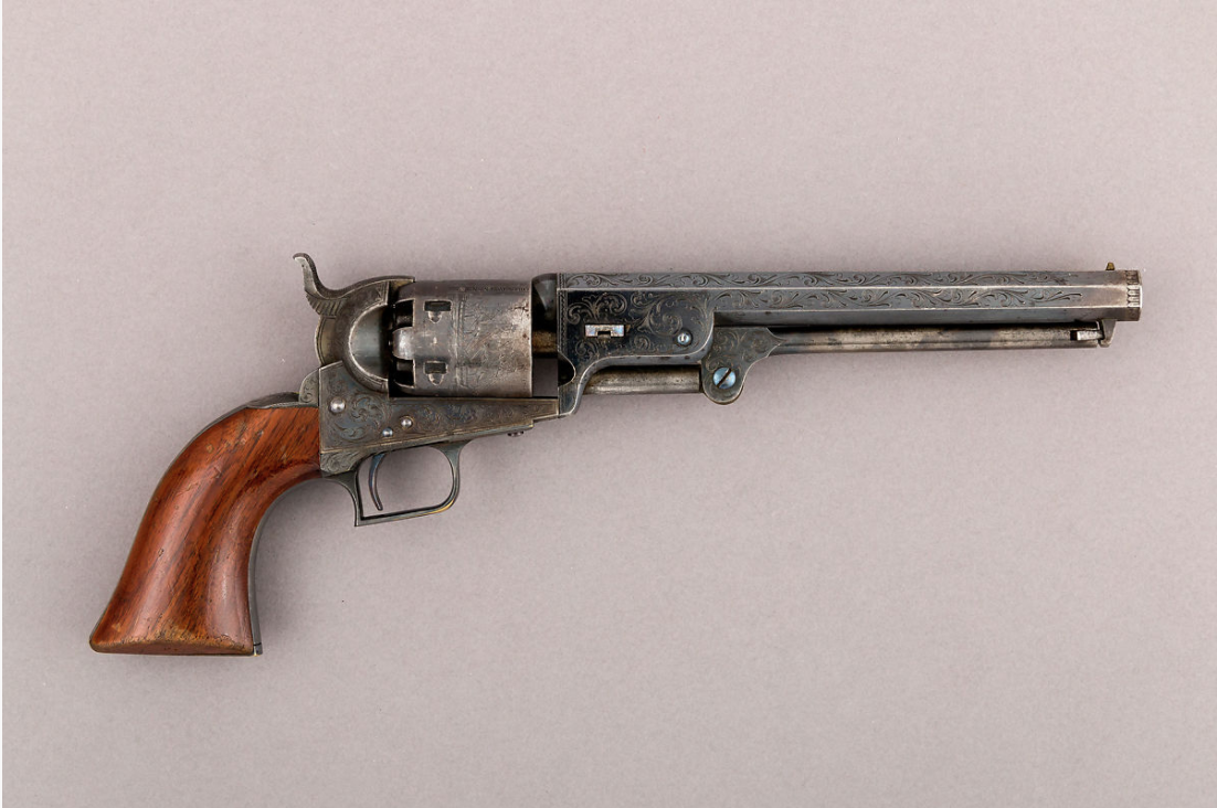 Colt Model 1851 Navy Percussion Revolver, serial no. 2