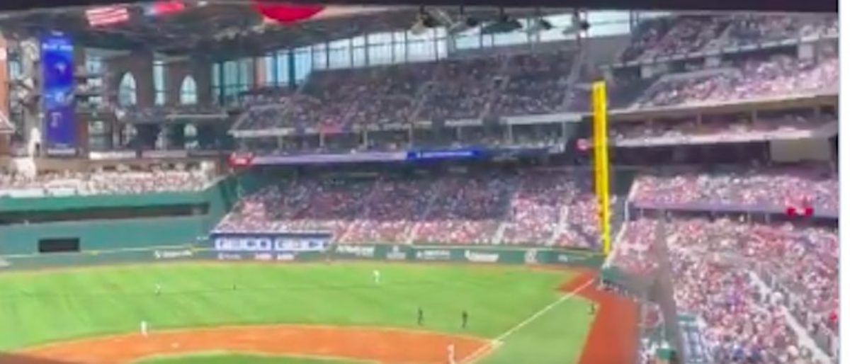 Fans pack stands as Texas Rangers welcome full capacity