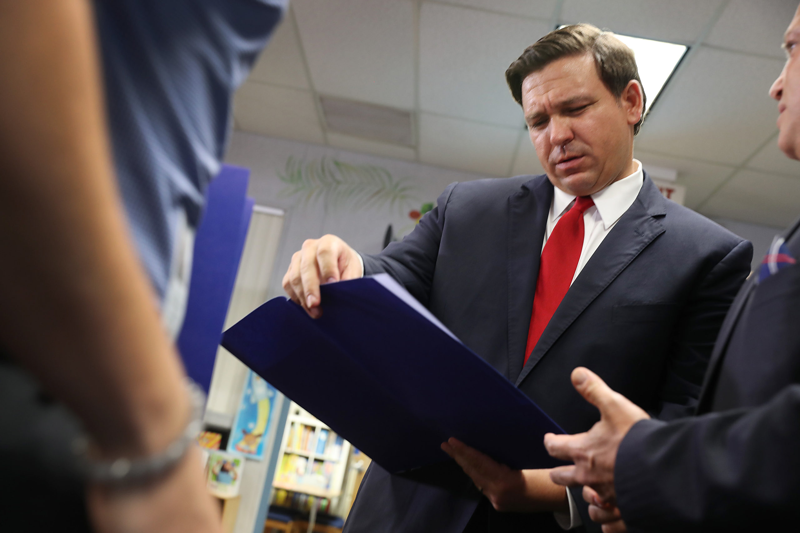 Florida Gov. Ron DeSantis Announces Proposal To Increase Minimum Salary For Florida Teachers