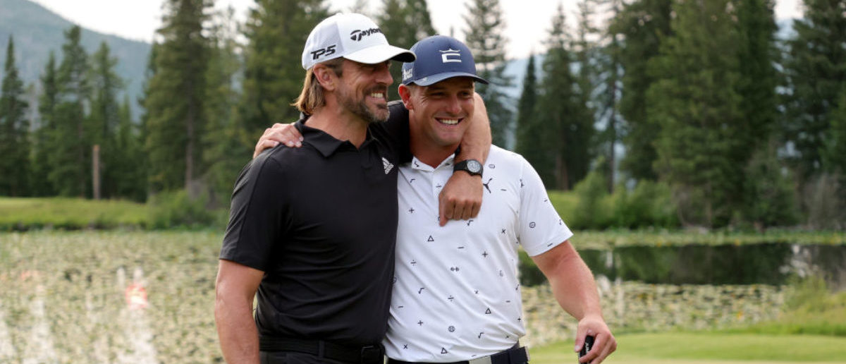 Aaron Rodgers And Bryson DeChambeau Win The Match Over Tom Brady And Phil  Mickelson | The Daily Caller