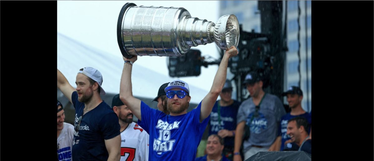 Stanley Cup dented during Lightning championship celebrations