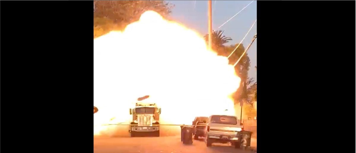bombsquad truck explosion