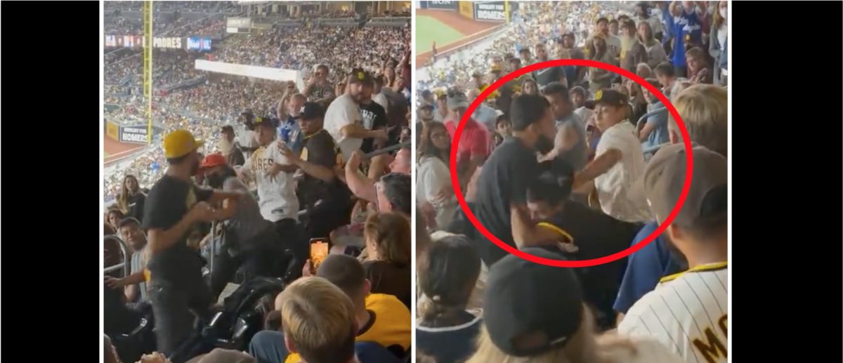 Dodgers Fan Socked In Face In Insane Fistfight At Padres Game