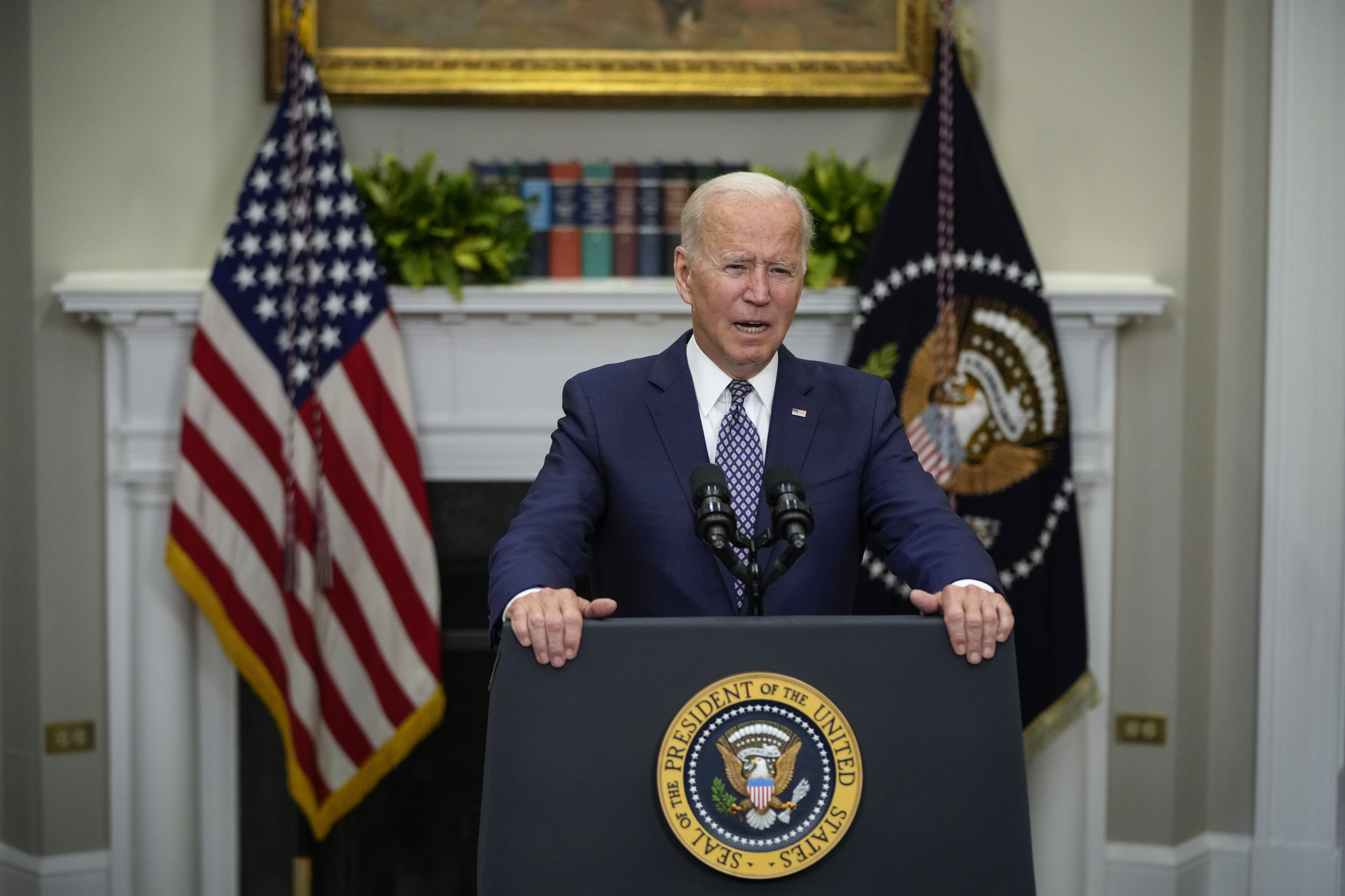 President Biden Delivers Remarks On Ongoing Afghanistan Withdrawal And Evacuations