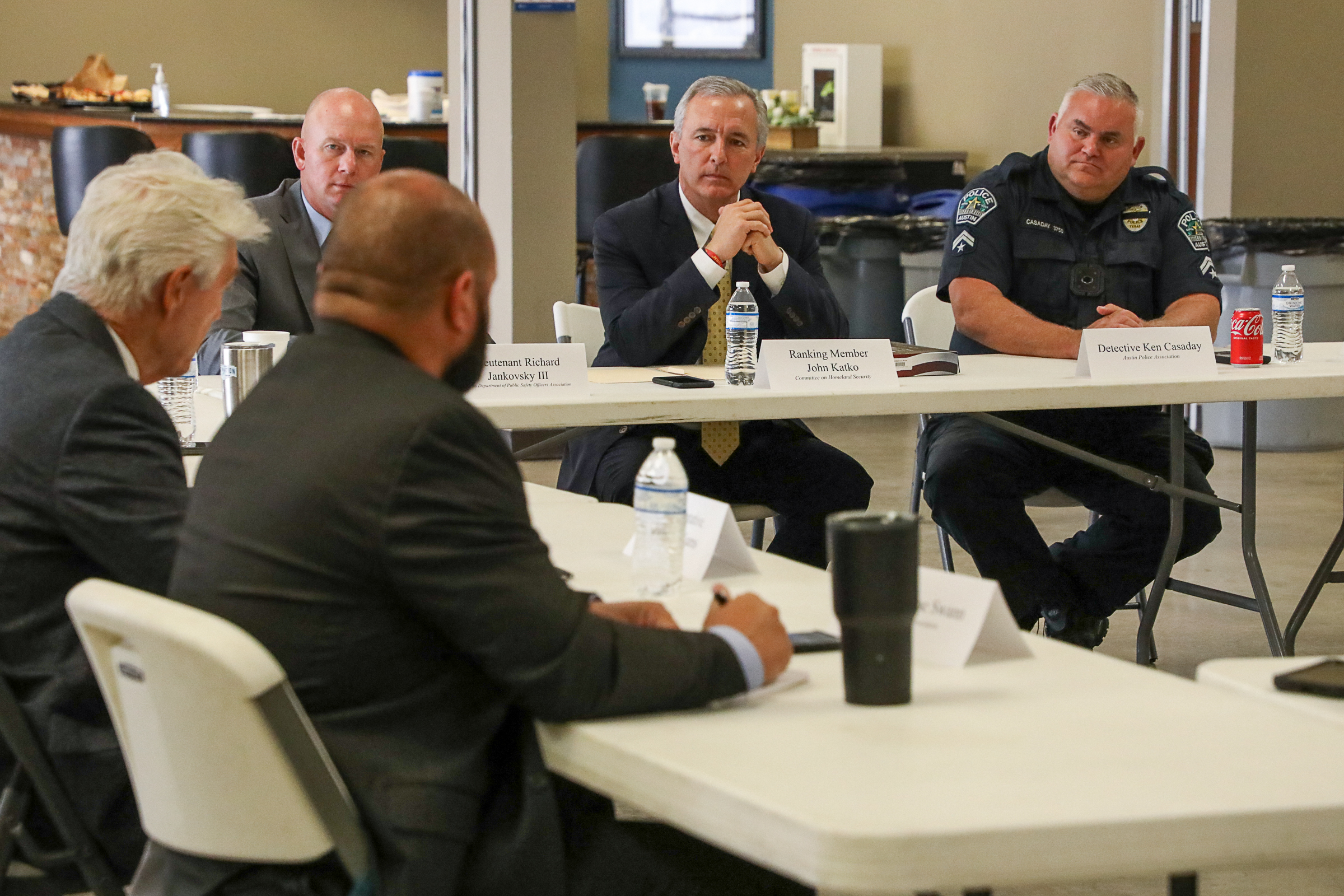 Homeland Security Committee Roundtable Discussion With Law Enforcement (Courtesy Of The Committee)
