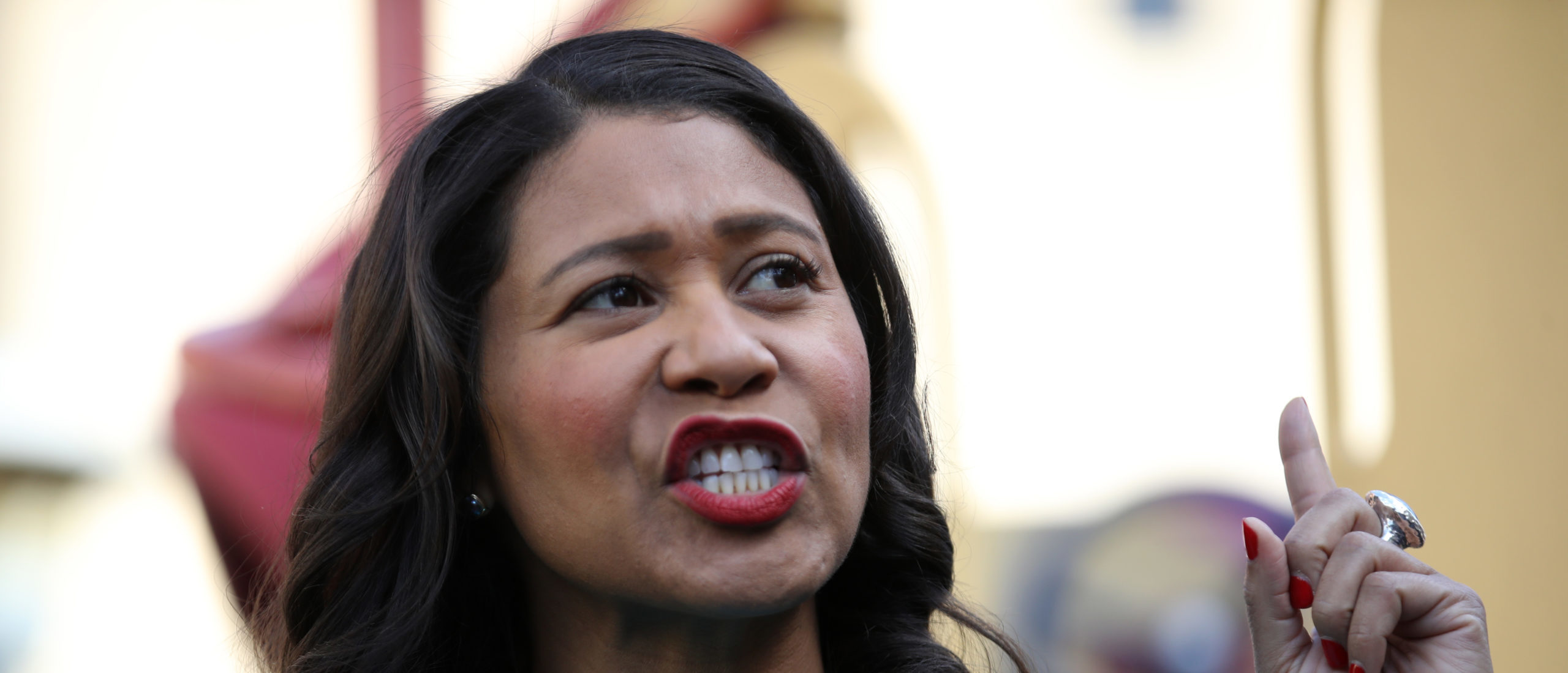San Francisco mayor London Breed speaks during a press conference at Hamilton Families on November 21, 2019 in San Francisco, California. (Photo by Justin Sullivan/Getty Images)