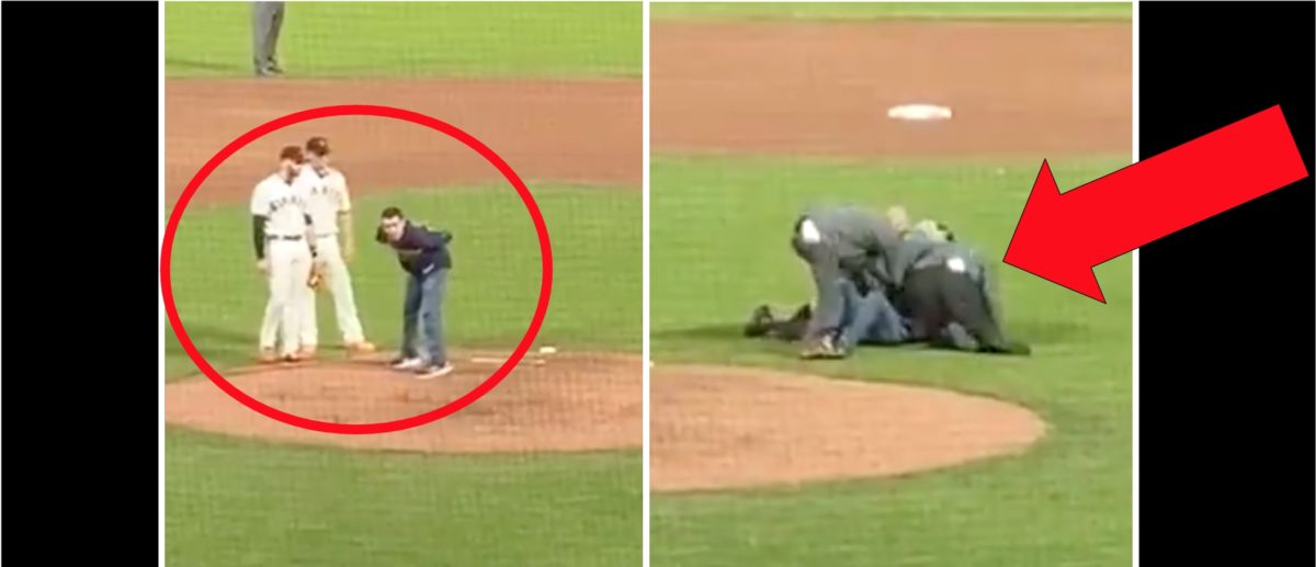 Mets fan rushes the field with absolutely no hesitation (Video)