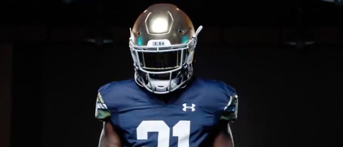 Notre Dame unveils Shamrock Series uniforms for Wisconsin game
