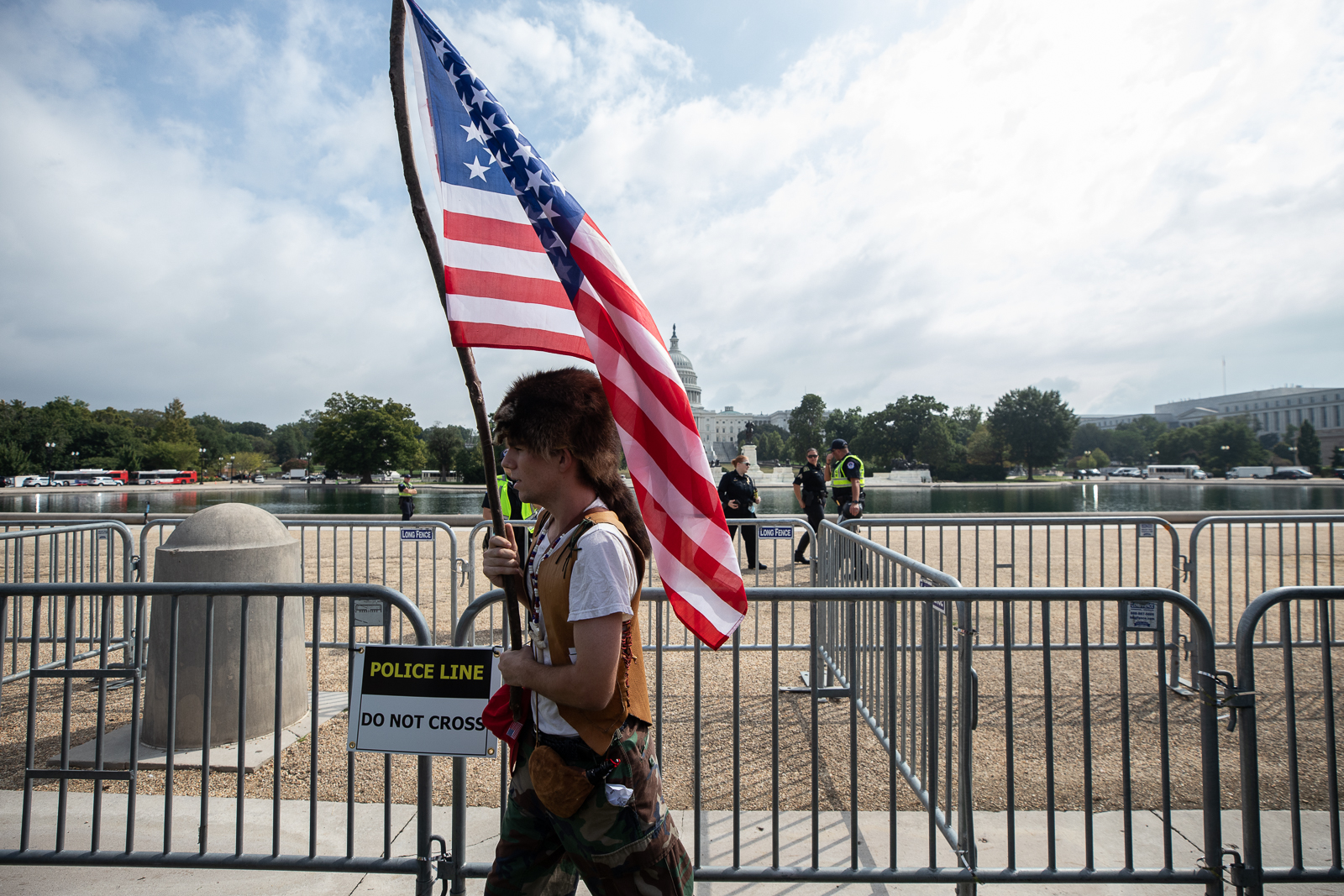 Several people attended the "Justice for J6" rally in Washington, D.C. in different costumes on September 18, 2021. ​(Kaylee Greenlee - Daily Caller News Foundation)