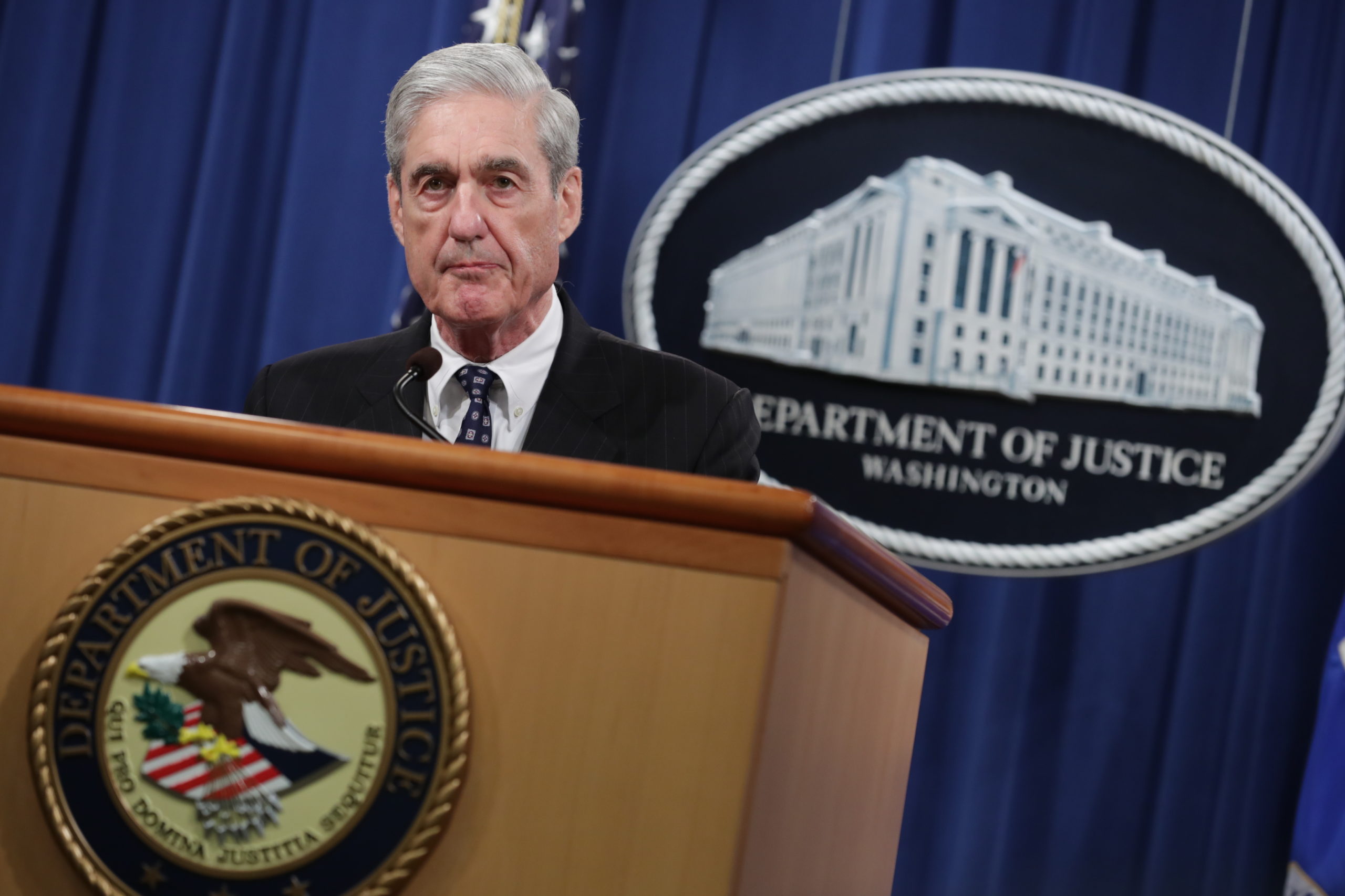 Special Counsel Robert Mueller Makes A Statement On Russia Investigation