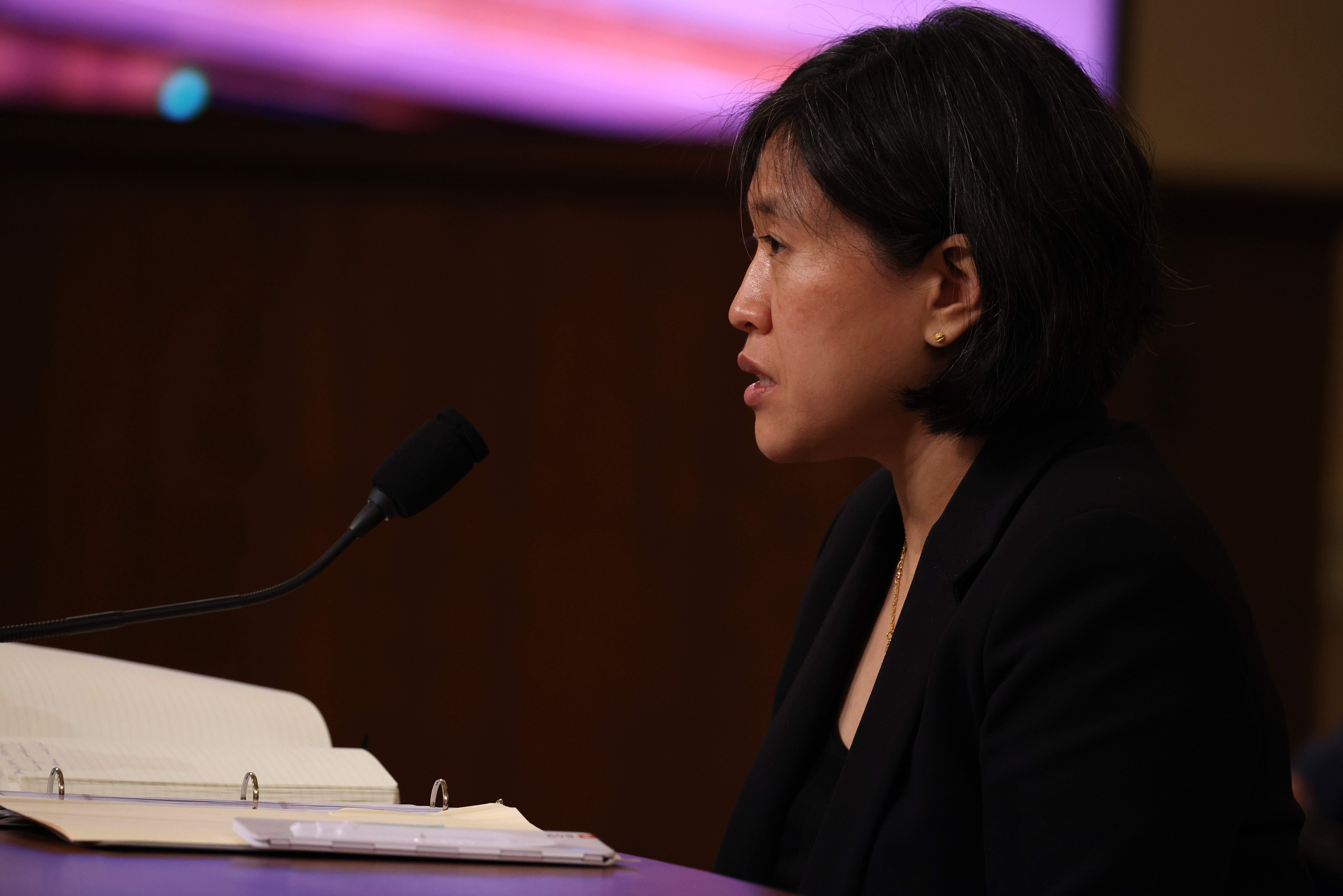 U.S. Trade Rep. Tai Testifies Before House Ways And Means Committee