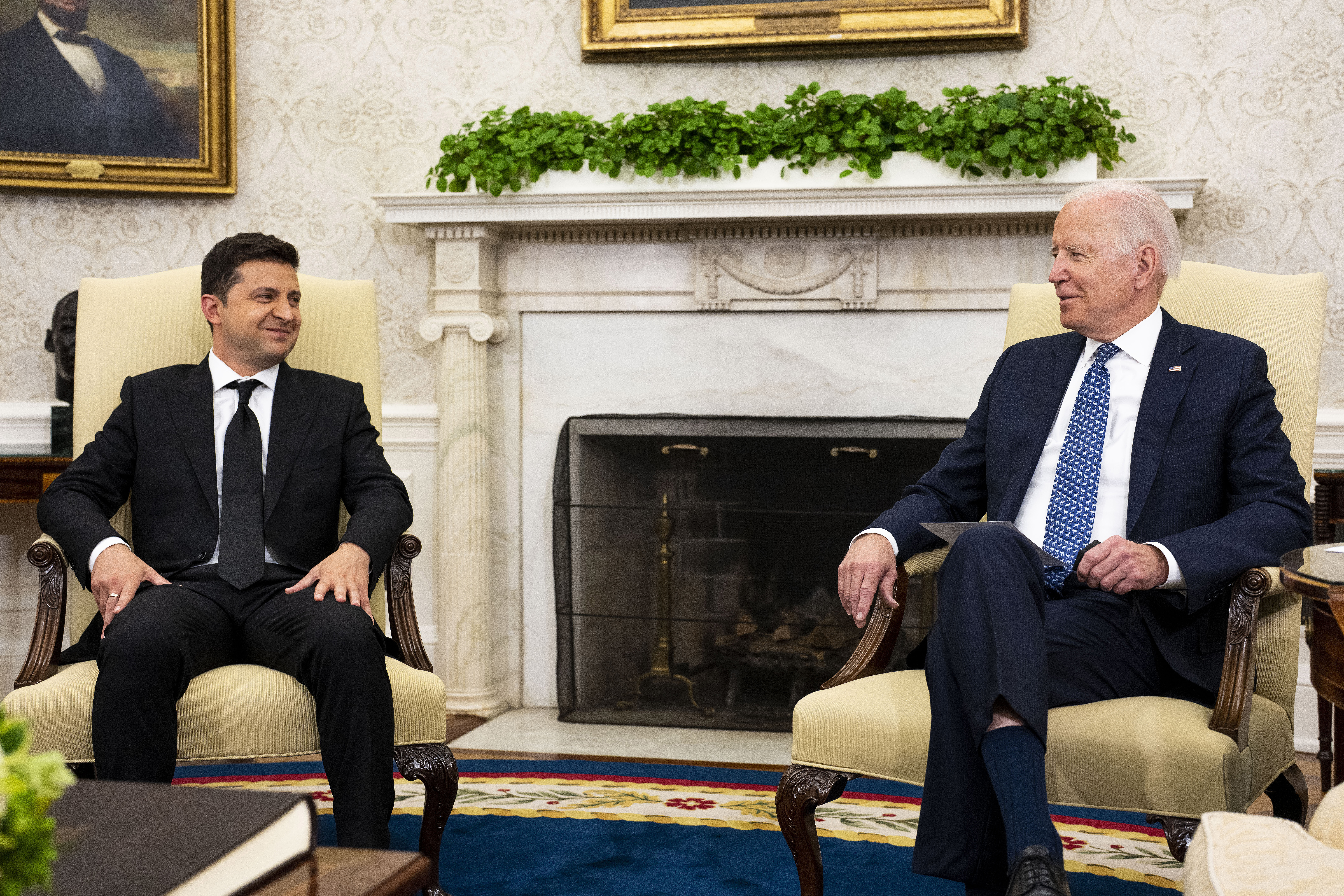 President Biden Welcomes Ukrainian President Zelensky To The White House