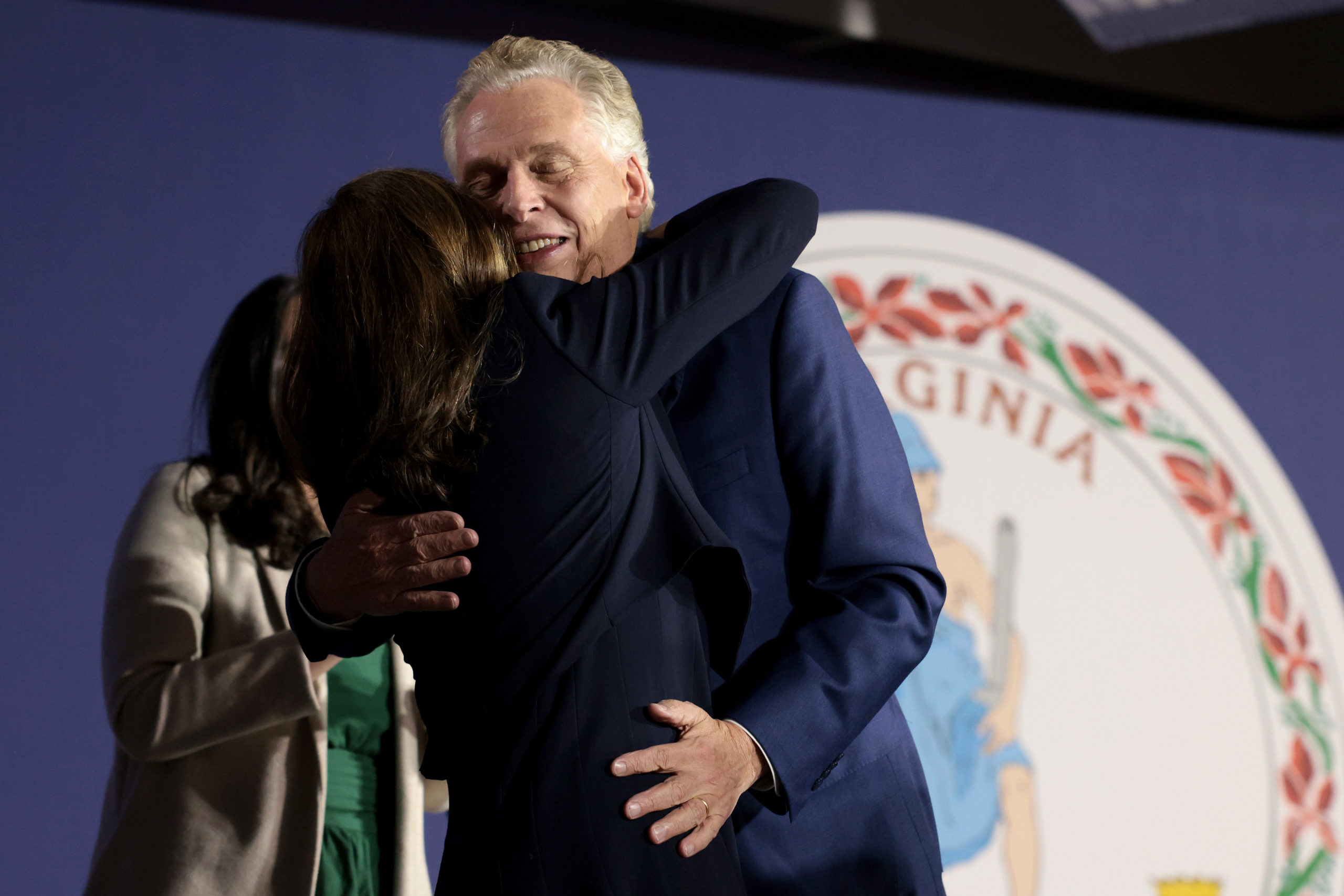 Terry McAuliffe Holds Event On Election Night In Virginia