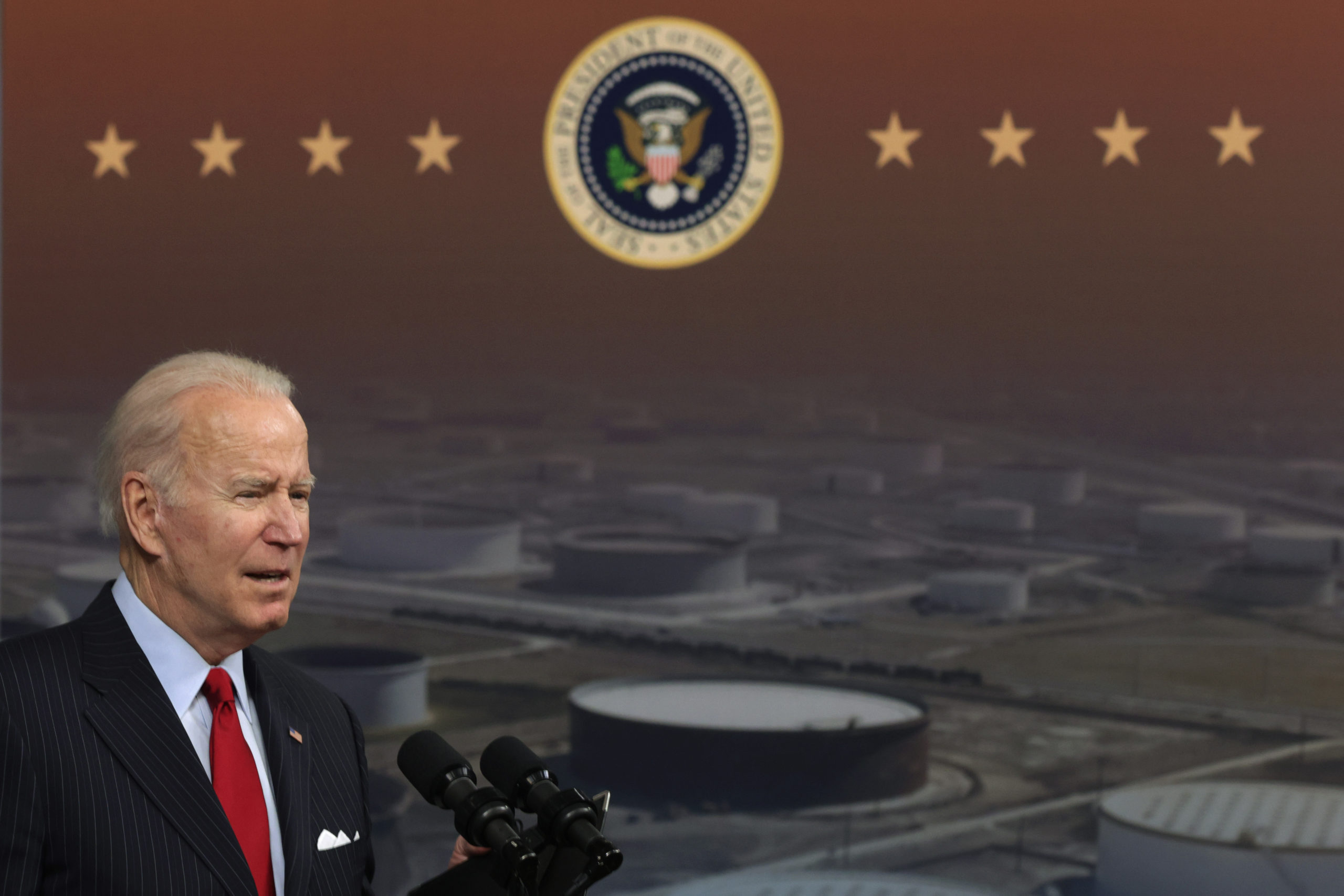 President Joe Biden speaks on the economy during an event at the White House on Nov. 23. (Alex Wong/Getty Images)
