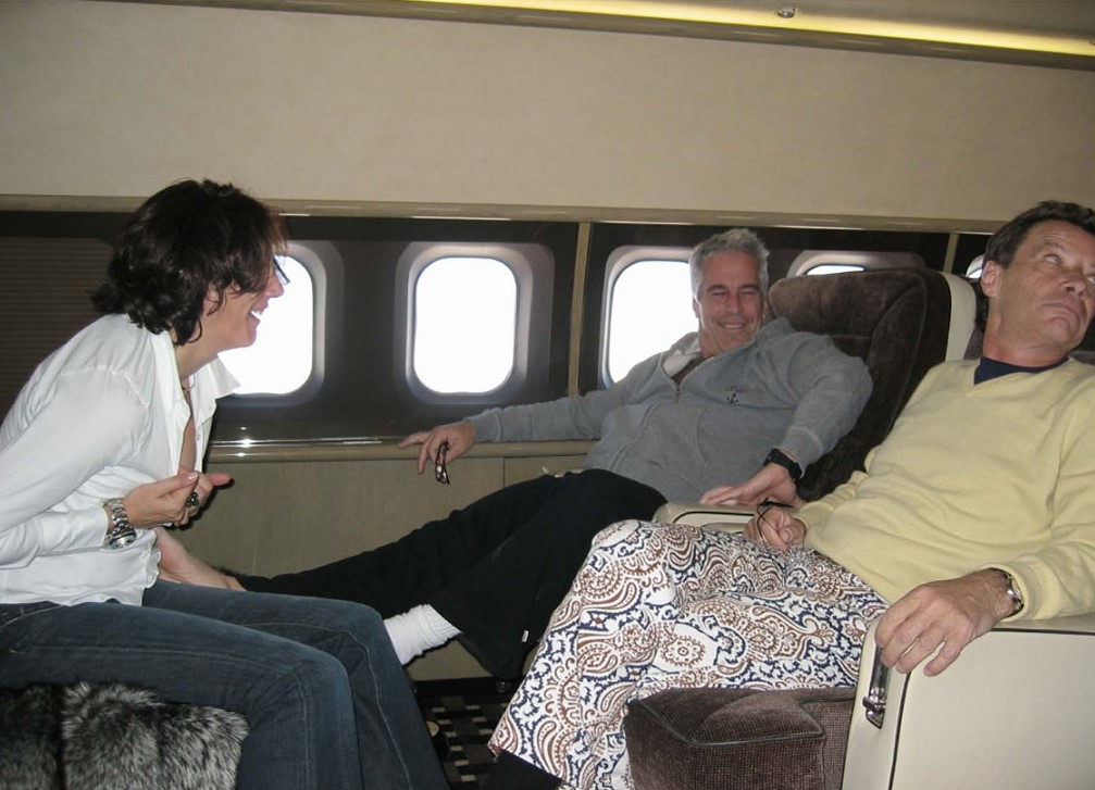 Ghislaine Maxwell gives Jeffrey Epstein a foot massage [SDNY]