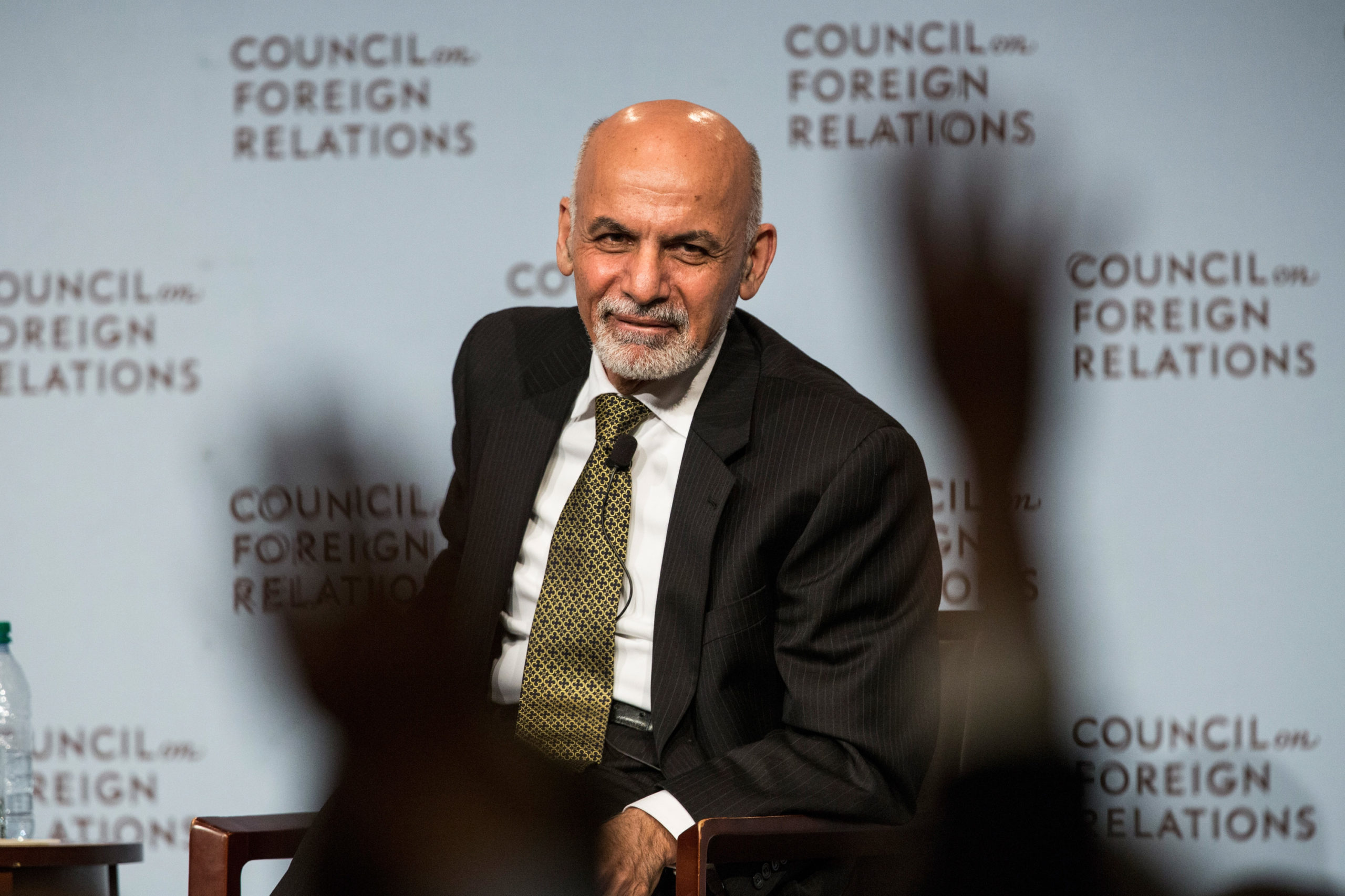 President Of Afghanistan Ashraf Ghani Speaks At The Council On Foreign Relations In NYC