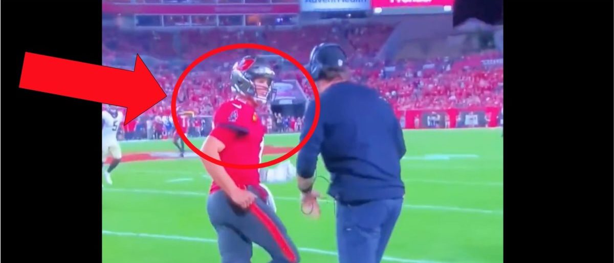 Tom Brady Appears To Yell 'Go F*** Yourself' At Saints Coach