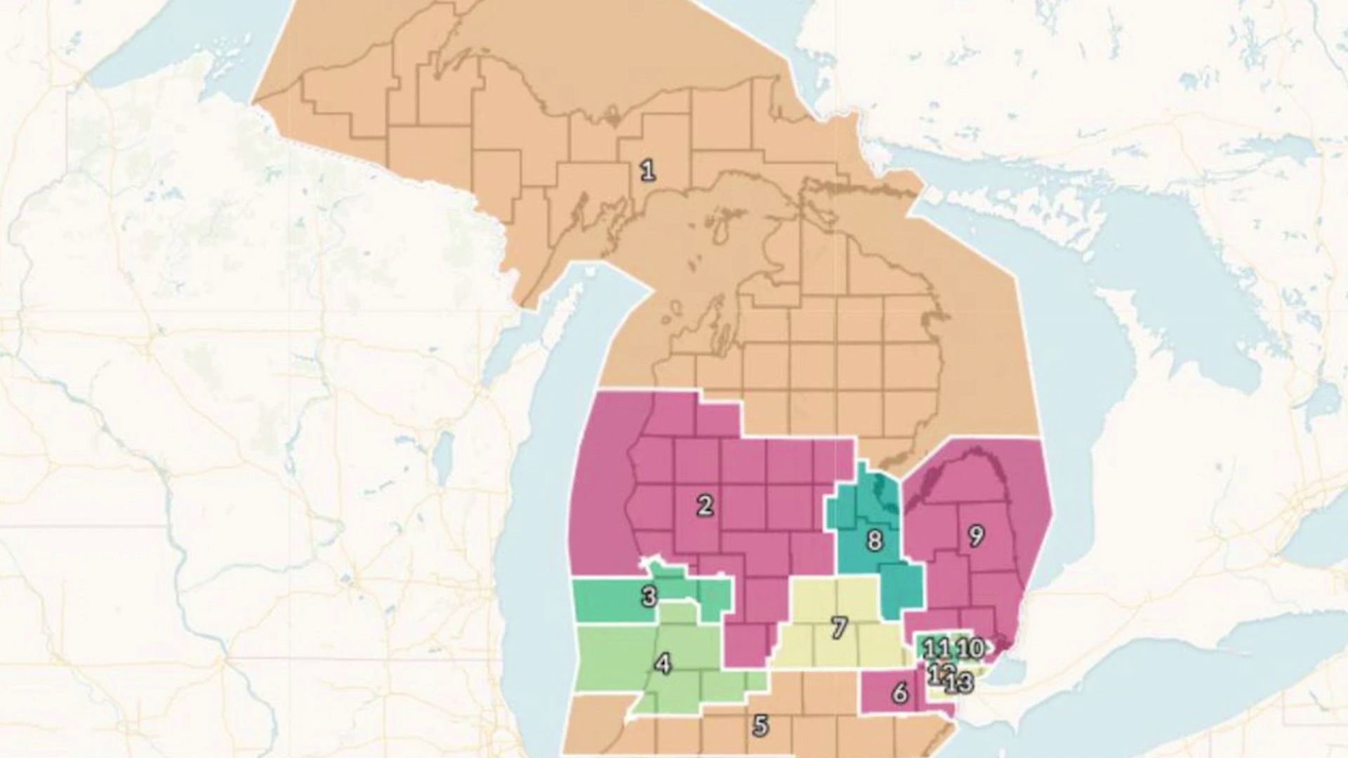 Michigan Approves New US House Map, Leading To An Incumbent V