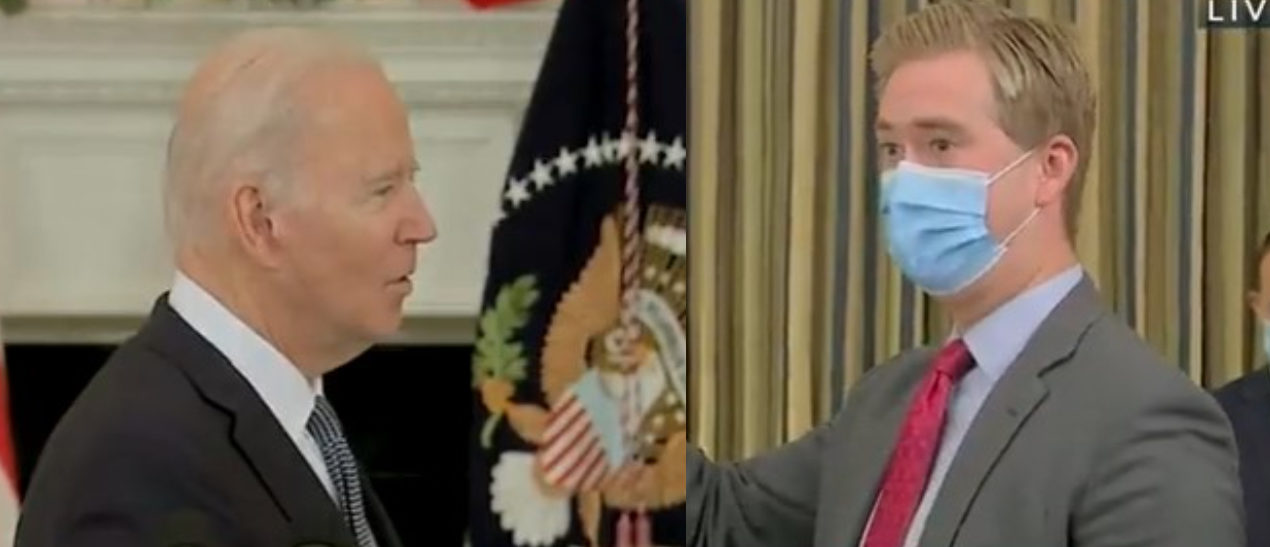 Doocy Asks Biden Why He Sounds So Sick. Biden Starts Talking About Kissing Grandkids thumbnail