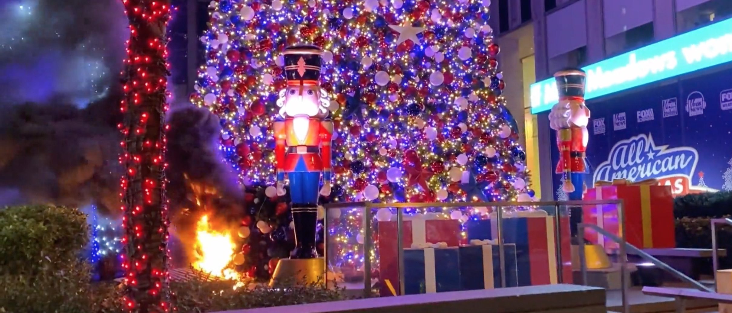 Homeless Man Charged With Setting Fox Christmas Tree Ablaze Released