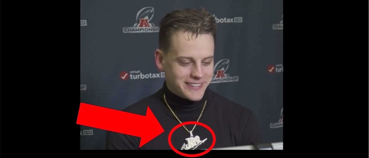 Joe Burrow Says The Diamonds In His Chain Are Real