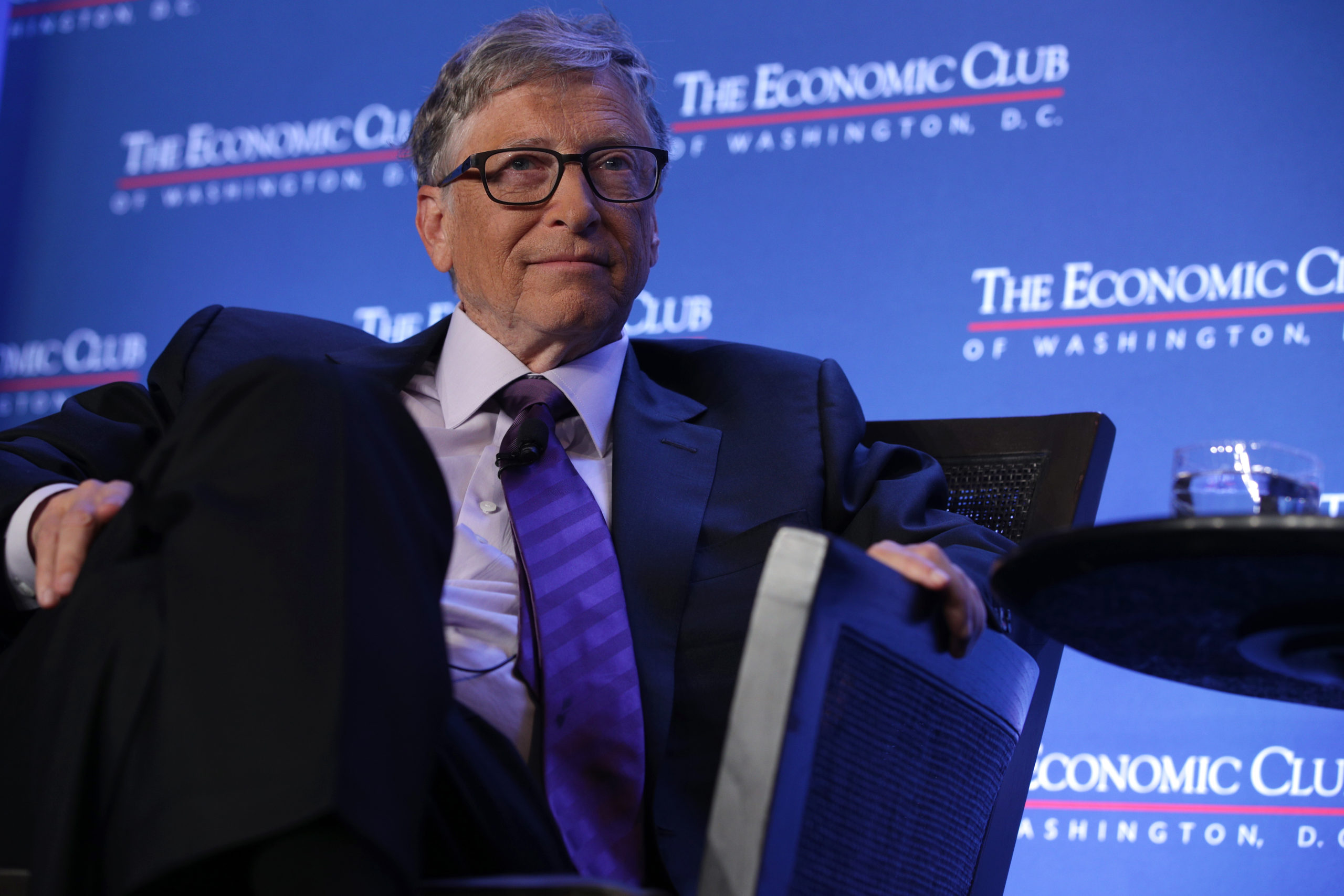 Billionaire Bill Gates has been among the leading supporters of solar geoengineering, or technology that would dim the sun to prevent climate change. (Alex Wong/Getty Images)