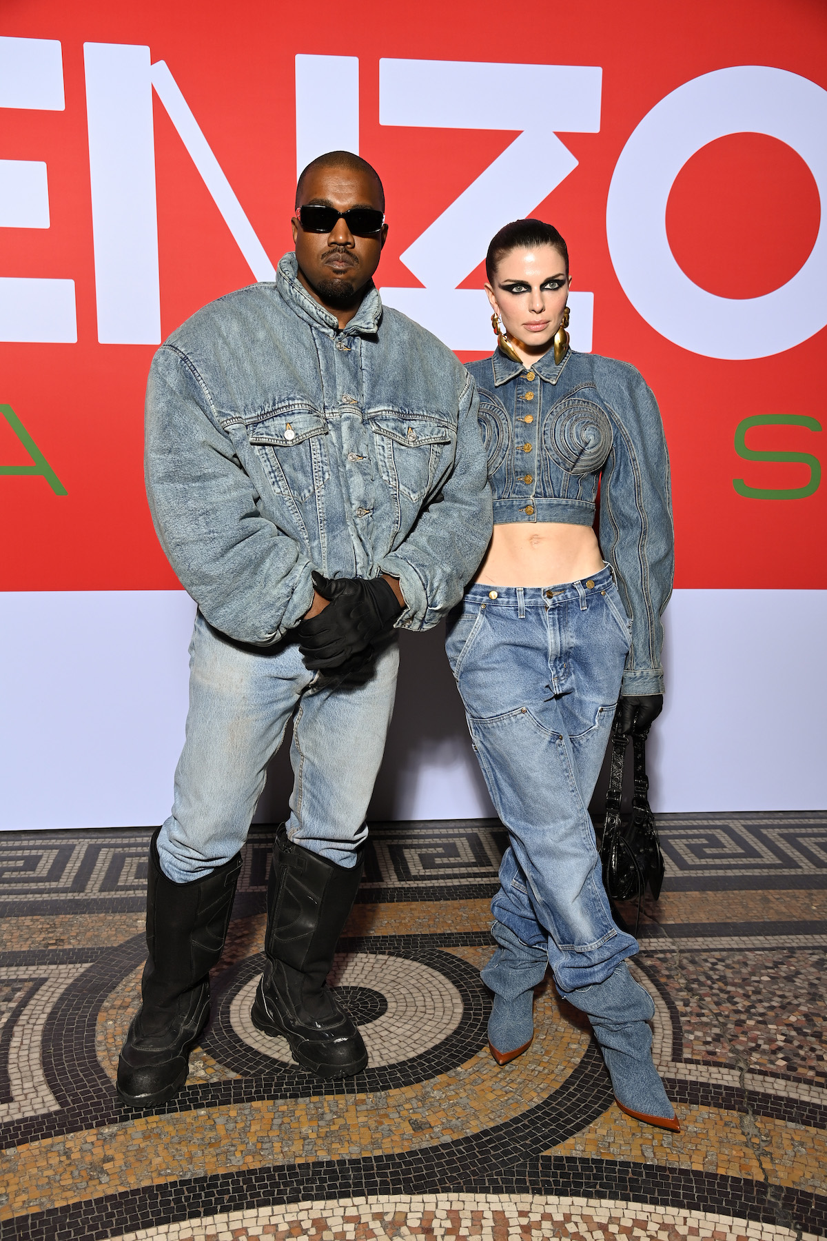 West/Fox (Photo by Pascal Le Segretain/Getty Images For Kenzo)