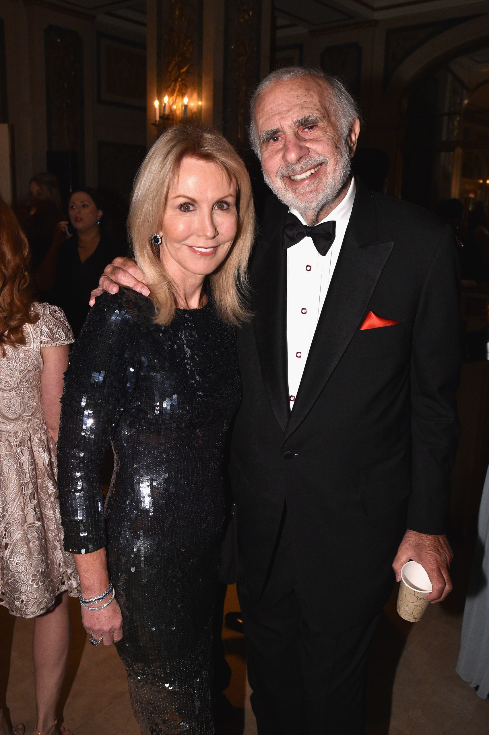 Gail and Carl Icahn attend the ASPCA hosted 20th Annual Bergh Ball at The Plaza Hotel on April 20, 2017 in New York City. (Photo by Bryan Bedder/Getty Images for ASPCA)