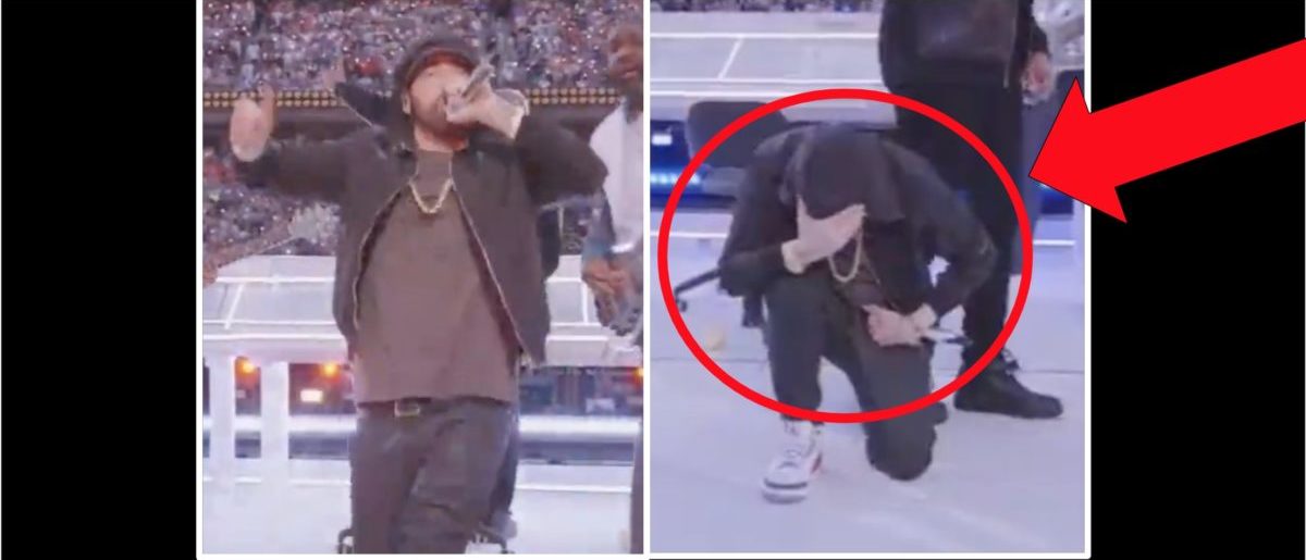 Eminem Kneels During Super Bowl Halftime Show - Watch - XXL