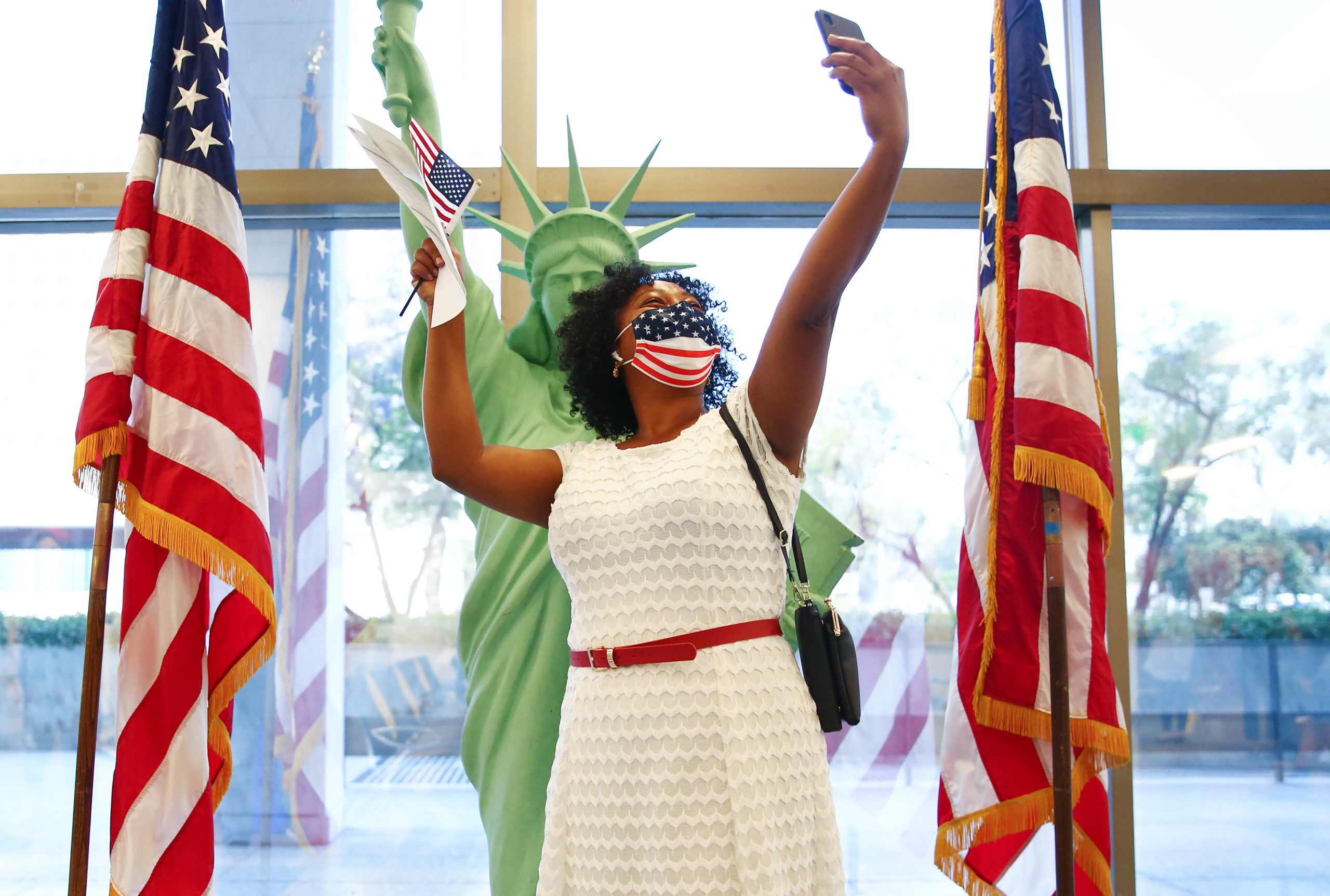 Immigrants Sworn In As American Citizens On World Refugee Day
