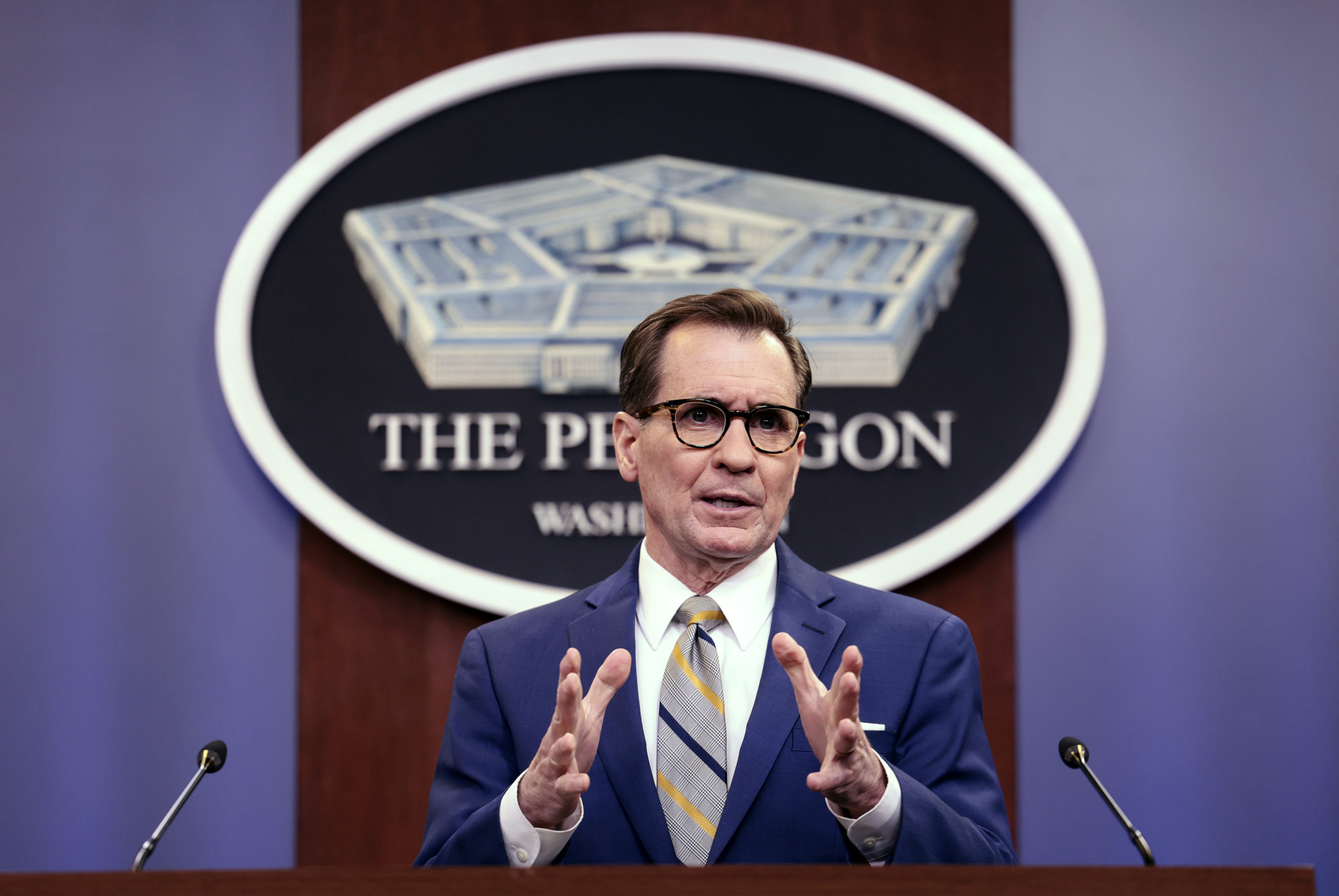 Pentagon Press Secretary Kirby Briefs the Media