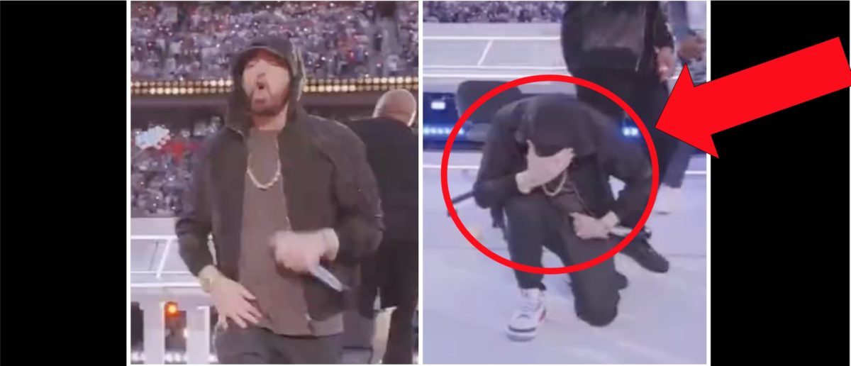 The NFL Was “Aware” Eminem Would Take a Knee at Super Bowl 2022